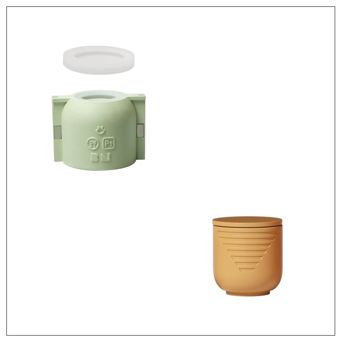 Sunset Ripple Candle Jar Candle Refill Silicone Mold Collection - Image 11