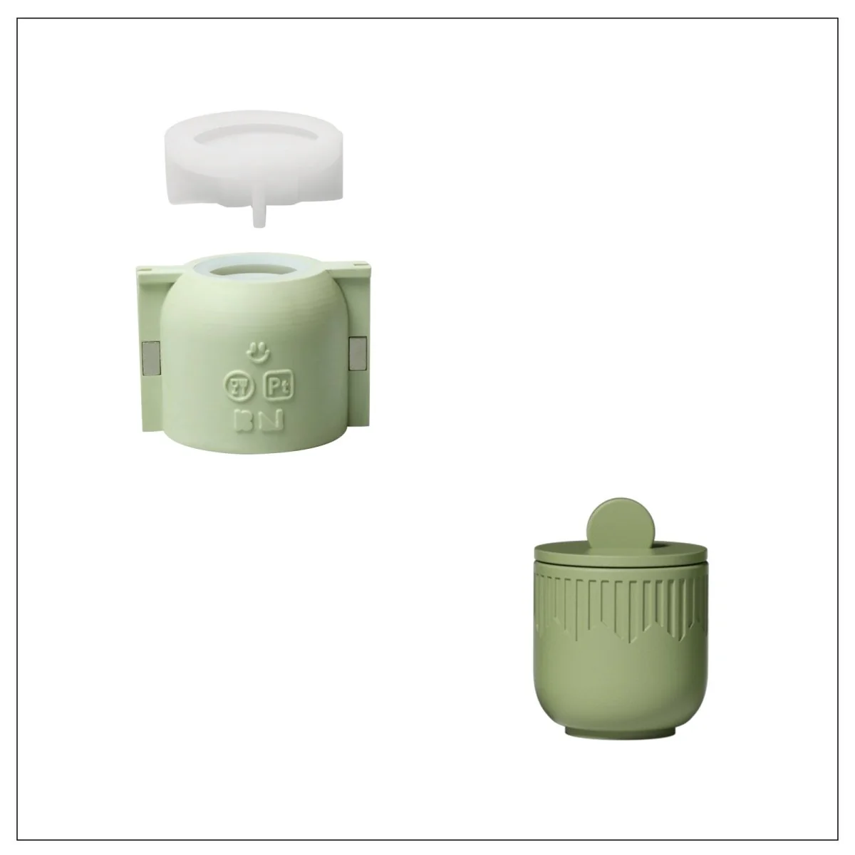 Whispering Peaks Candle Jar & Candle Refill Silicone Mold Collection - Image 10