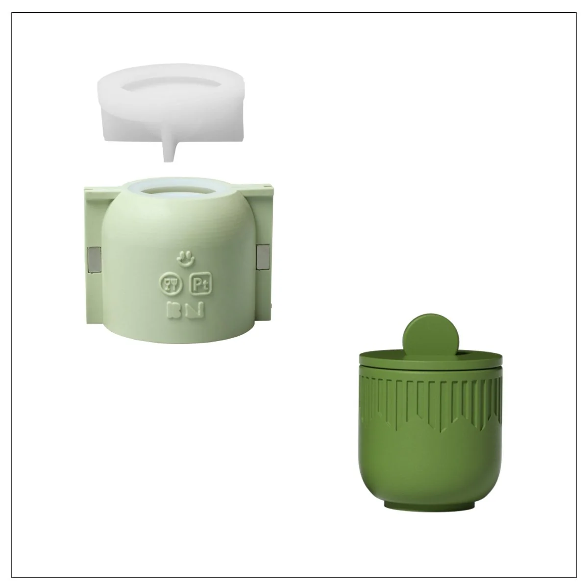 Whispering Peaks Candle Jar & Candle Refill Silicone Mold Collection - Image 12