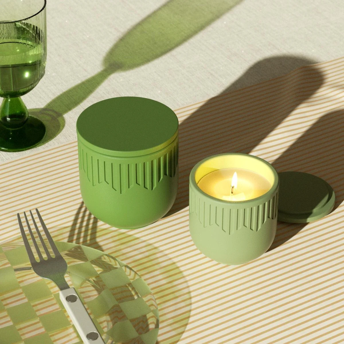 Whispering Peaks Candle Jar & Candle Refill Silicone Mold Collection - Image 4
