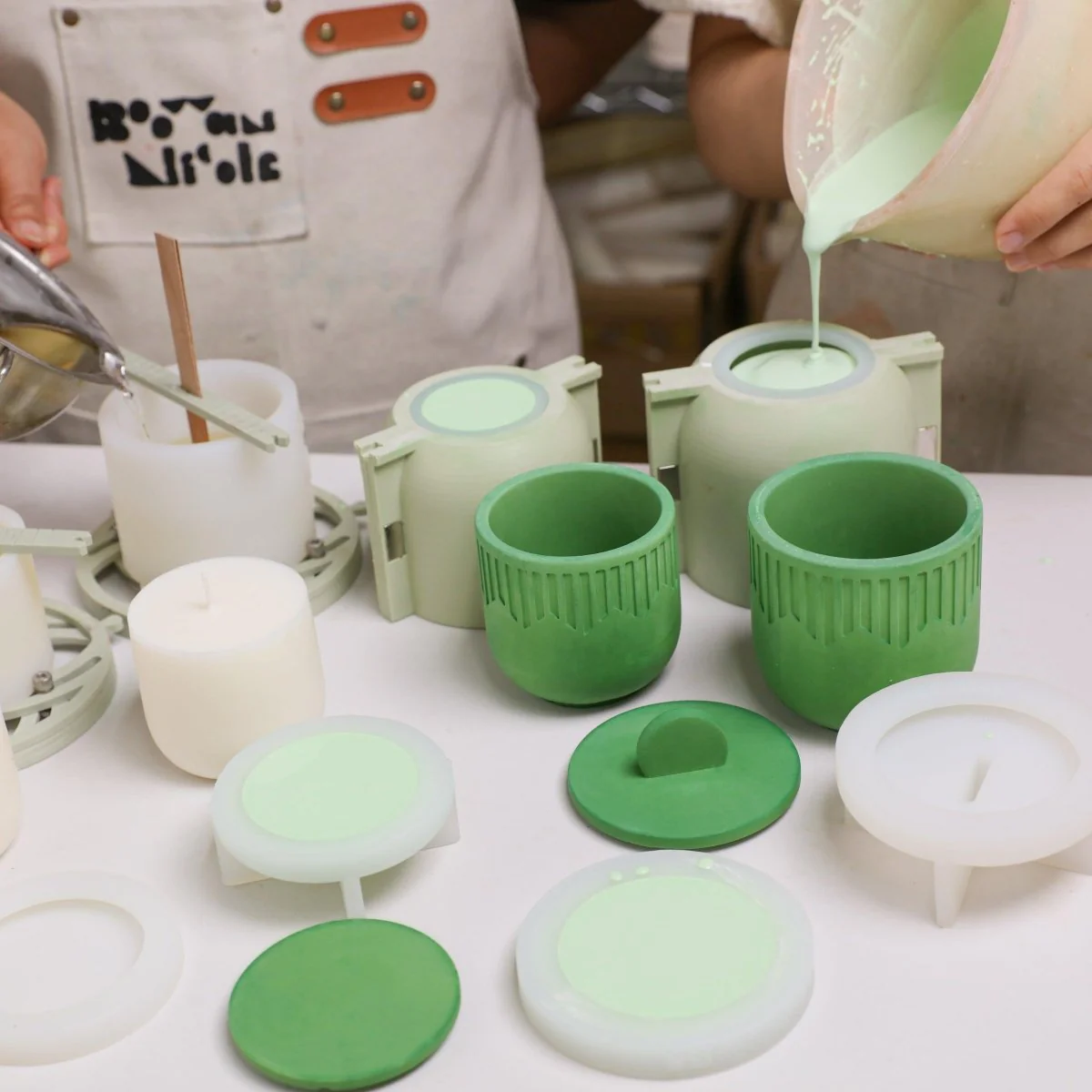 Whispering Peaks Candle Jar & Candle Refill Silicone Mold Collection - Image 5