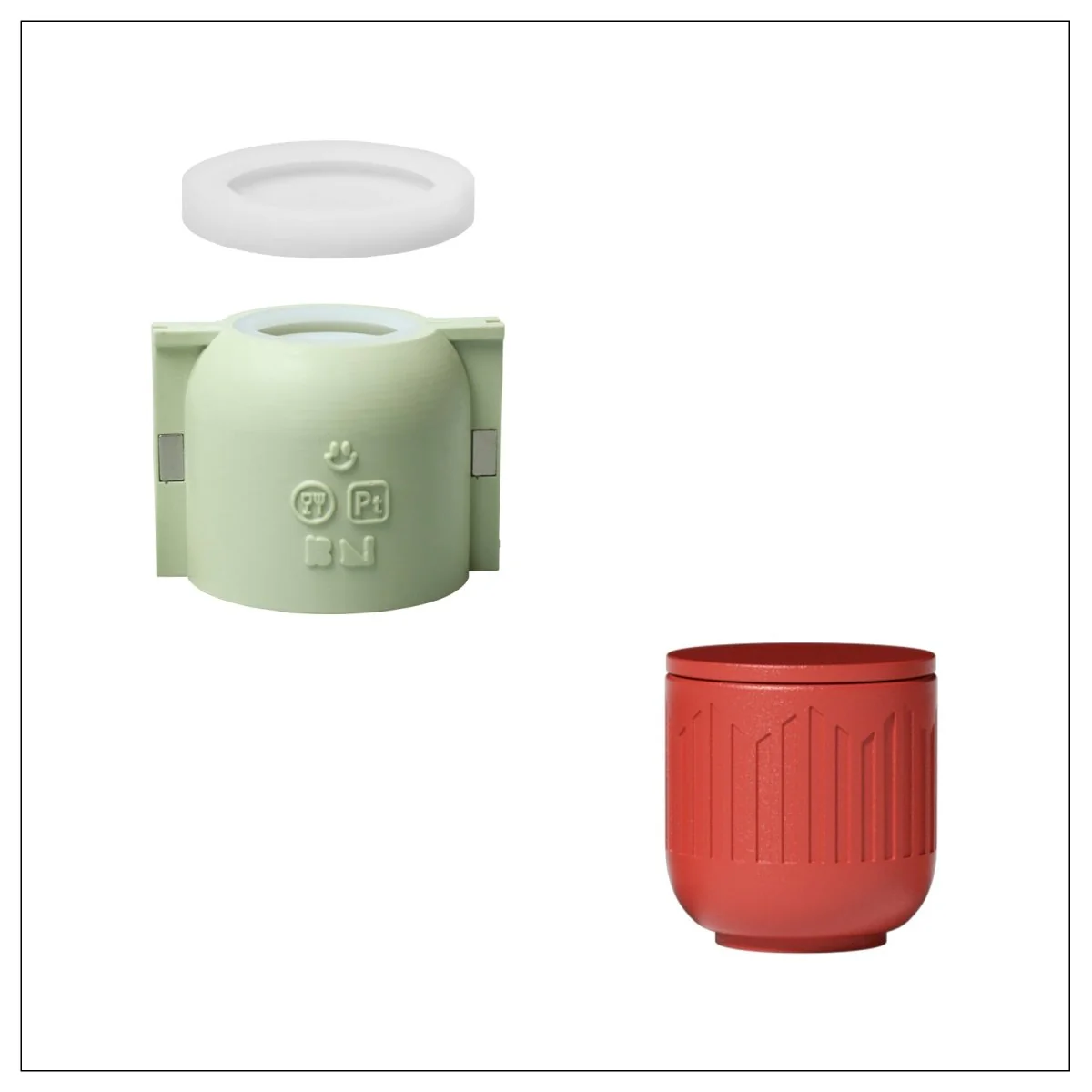 Flowing Twilight Candle Jar Candle Refill Silicone Mold Collection - Image 13