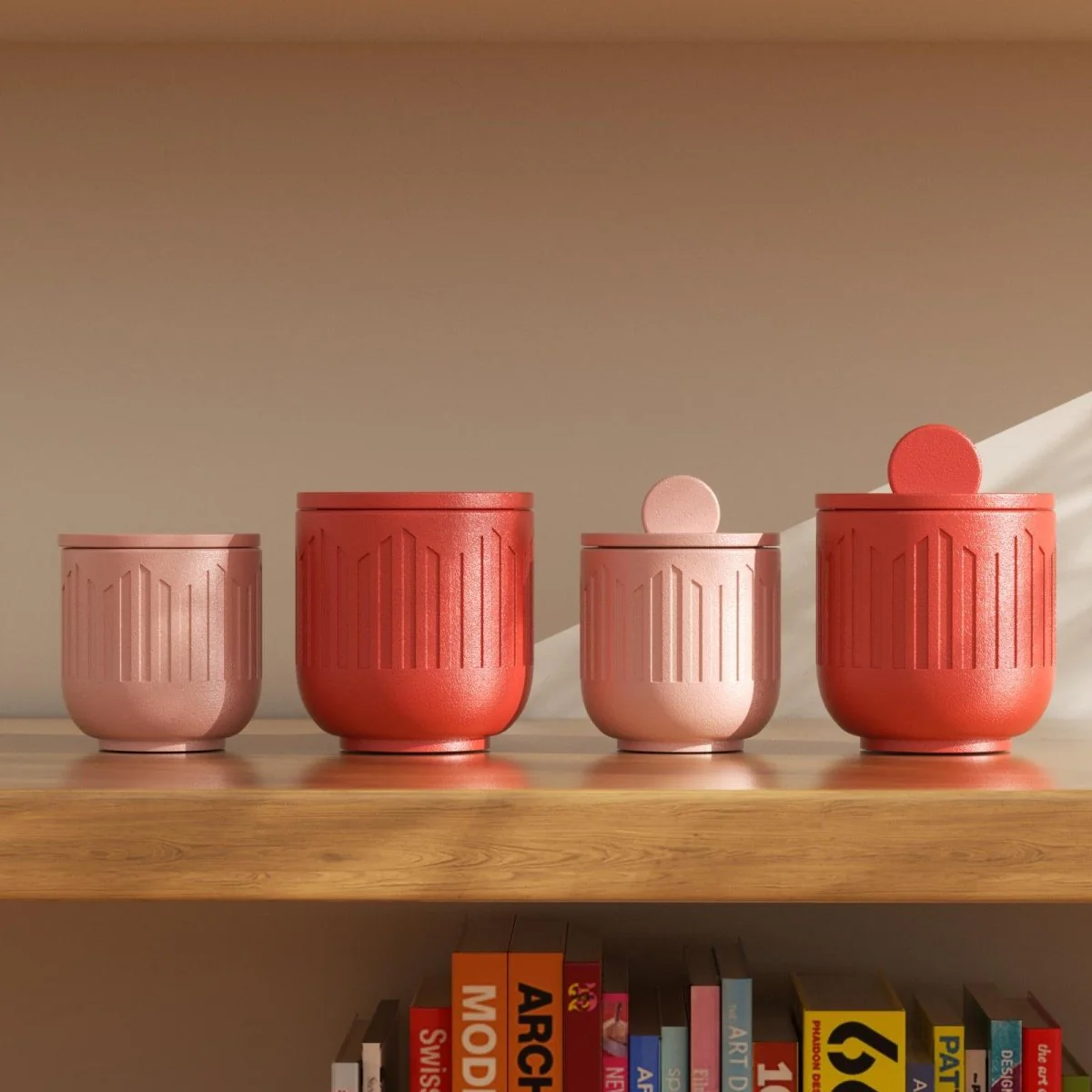 Flowing Twilight Candle Jar Candle Refill Silicone Mold Collection - Image 2