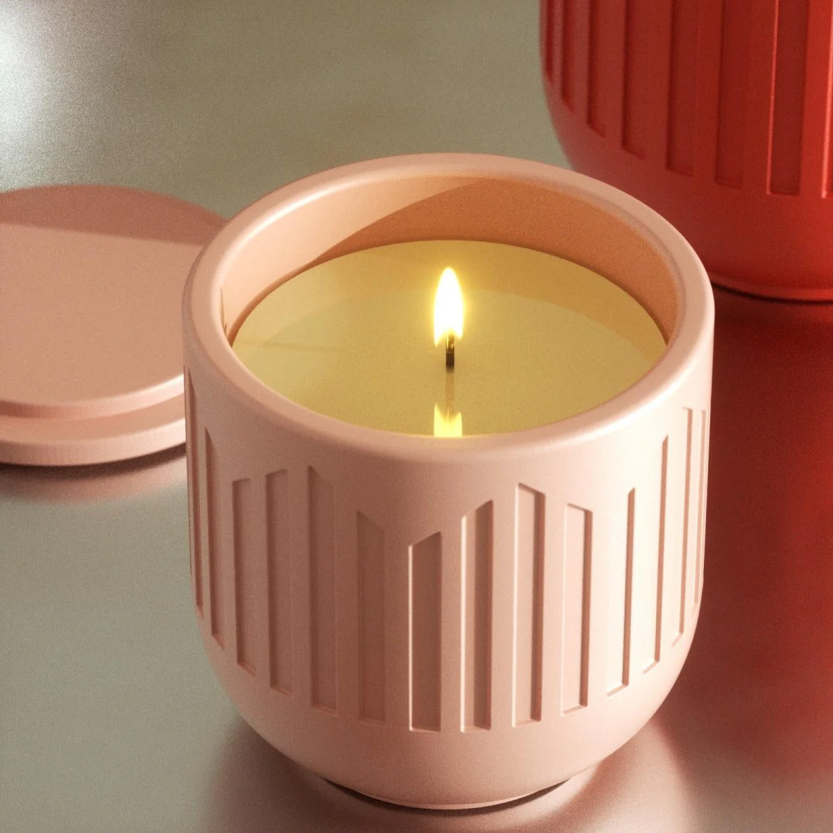 Flowing Twilight Candle Jar Candle Refill Silicone Mold Collection - Image 3