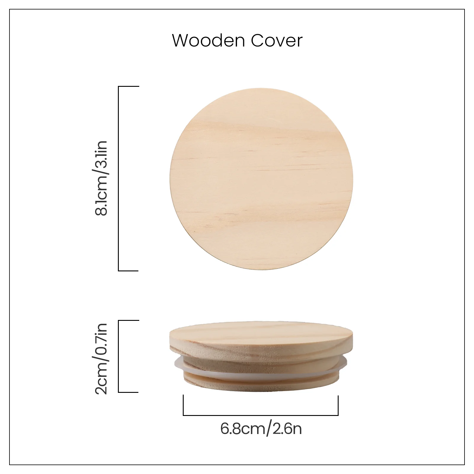 Candle Jar with Wooden Lid - Image 10
