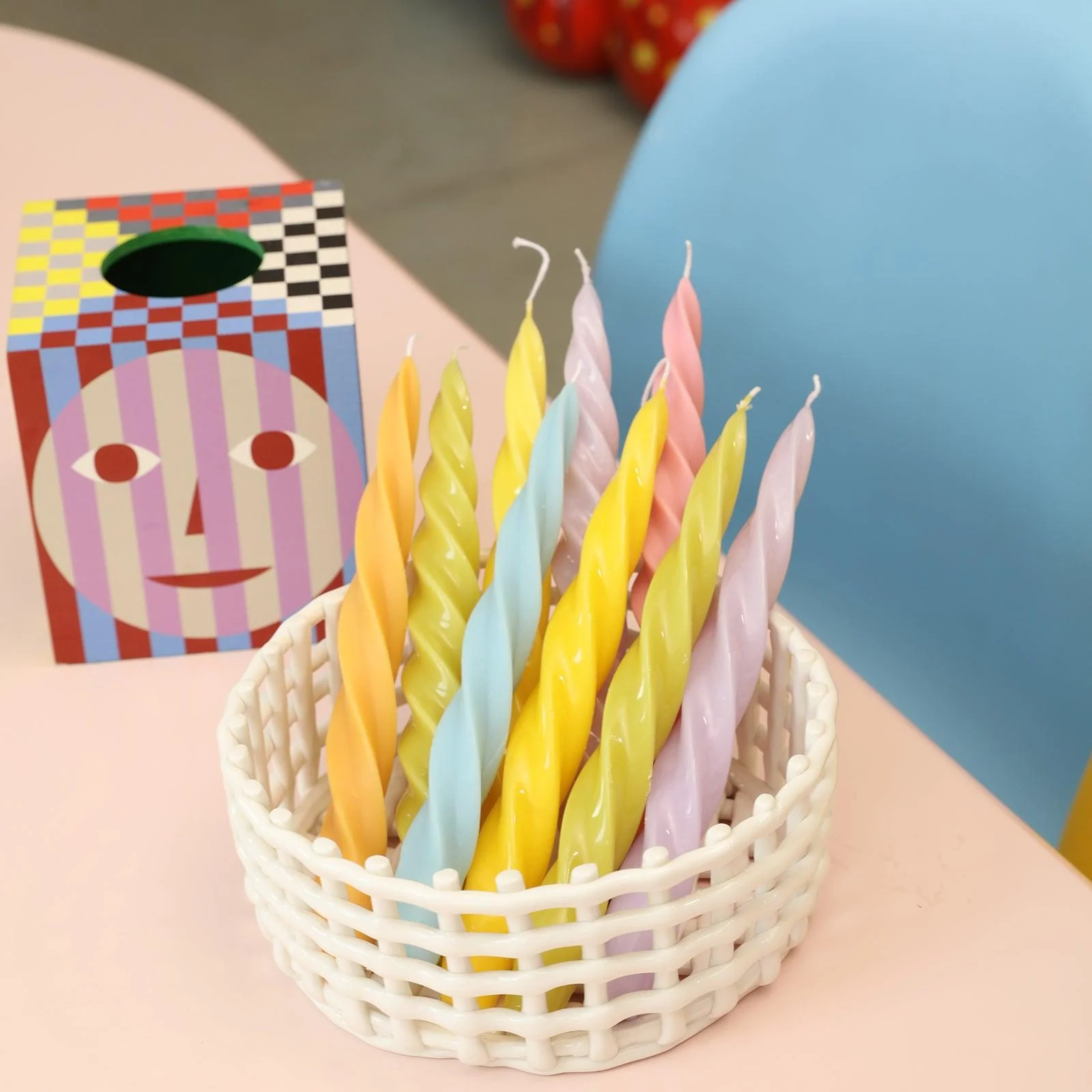 Modern Spiral Taper Candle Silicone Mold - Image 5