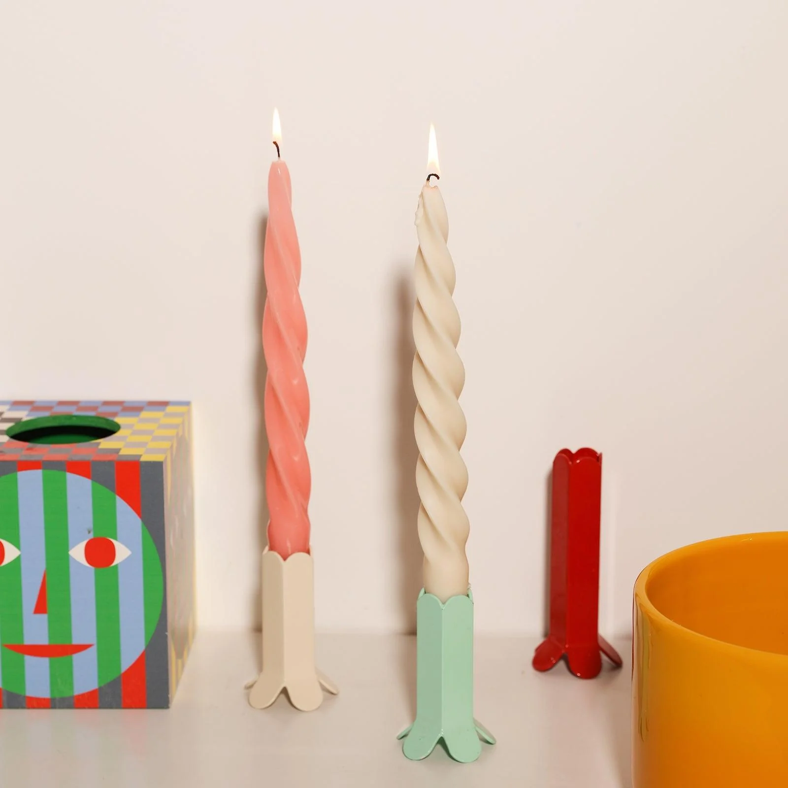 Moder Spiral Taper Candle Silicone Mold - Image 5