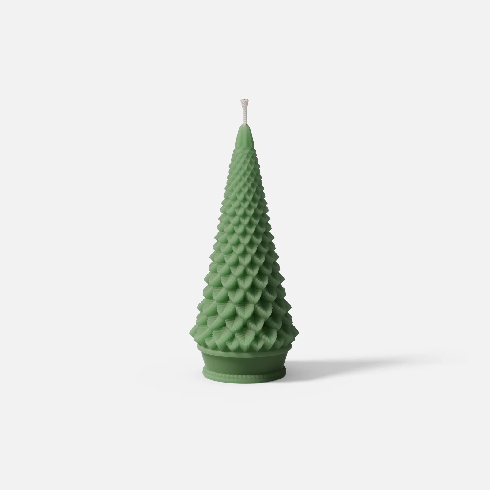 6'' Conical Christmas Tree Candle Silicone Mold