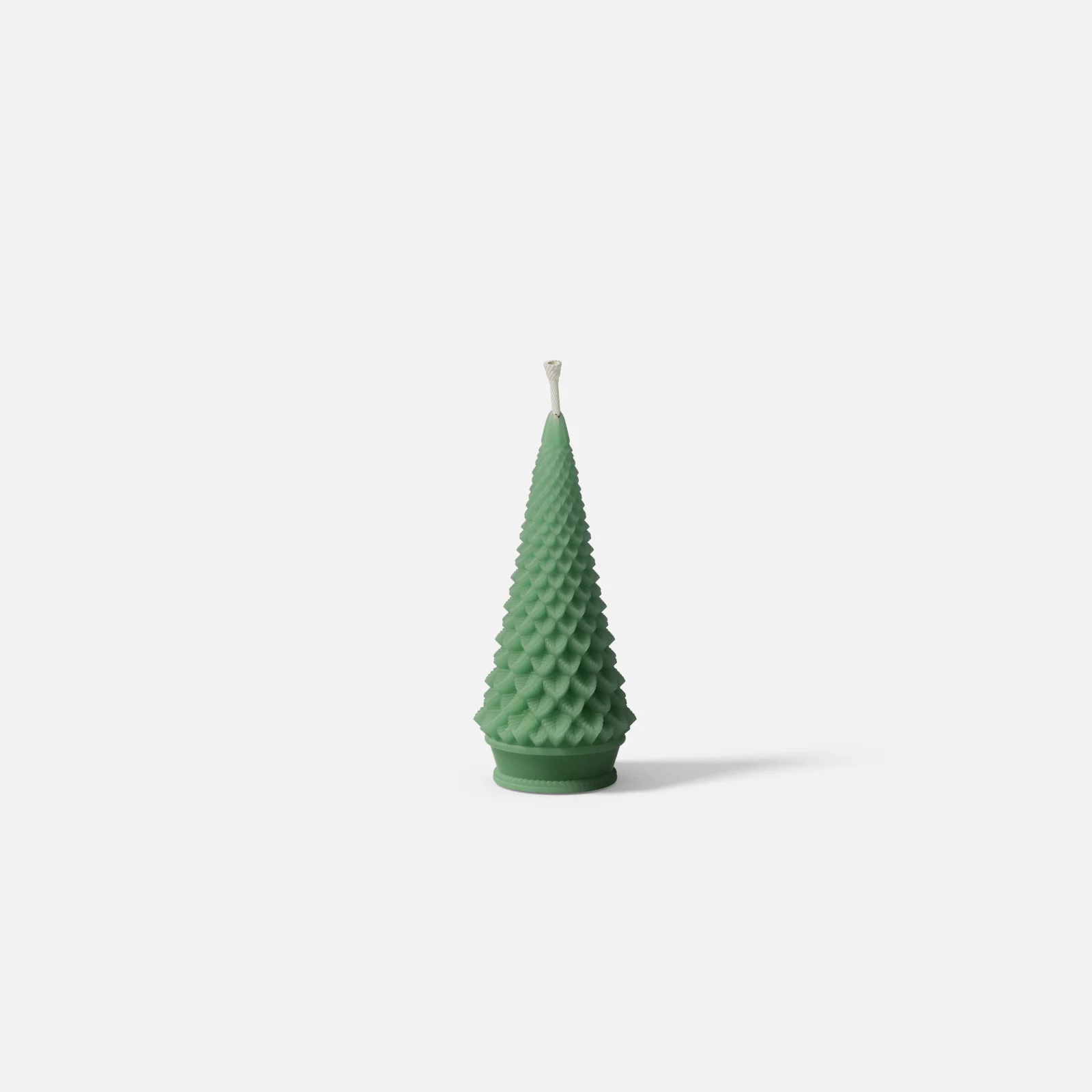 4'' Conical Christmas Tree Candle Silicone Mold