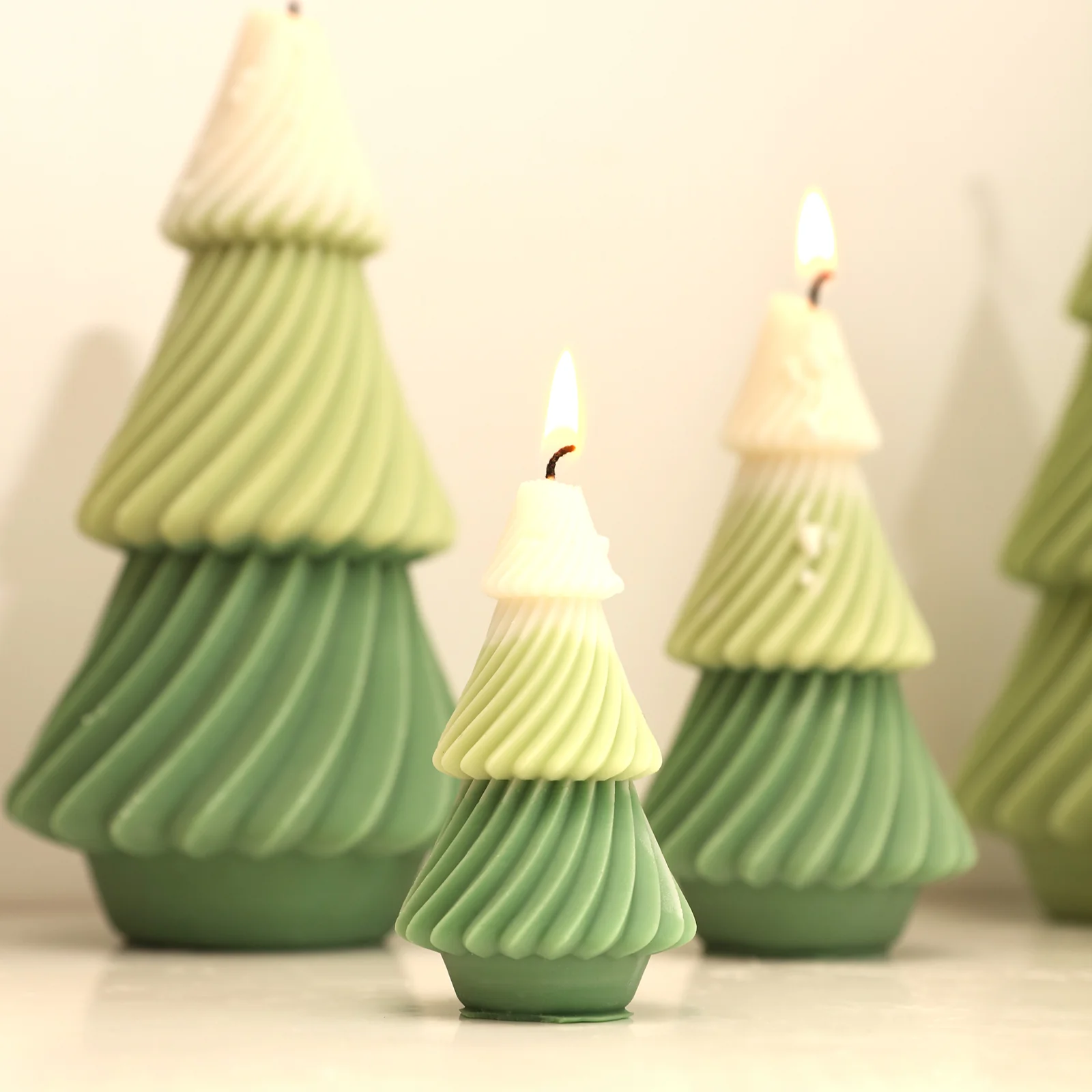 Evergreen Christmas Tree Candle Silicone Mold - Image 6