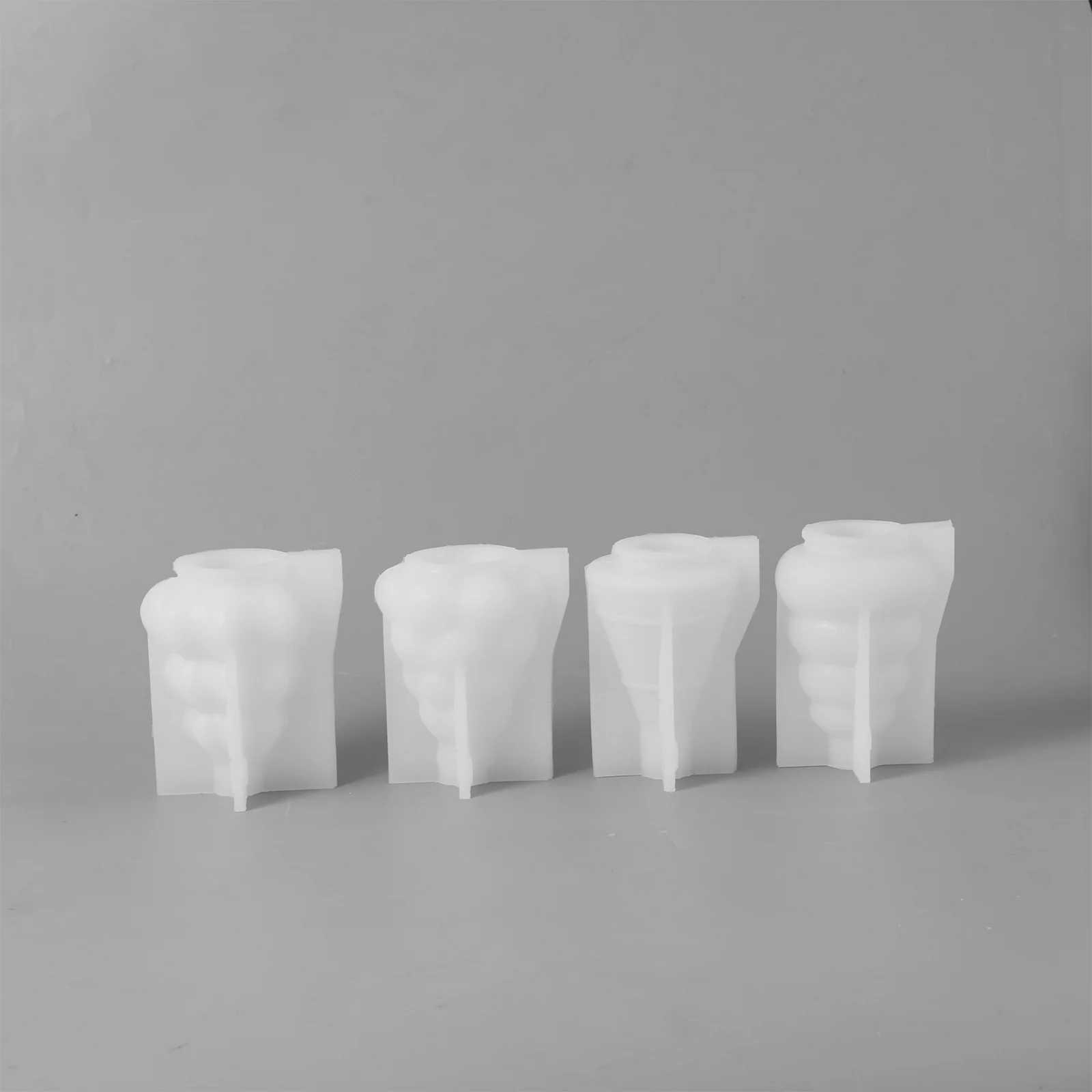 Glowing Christmas Tree Candle Silicone Mold Collection - Image 7