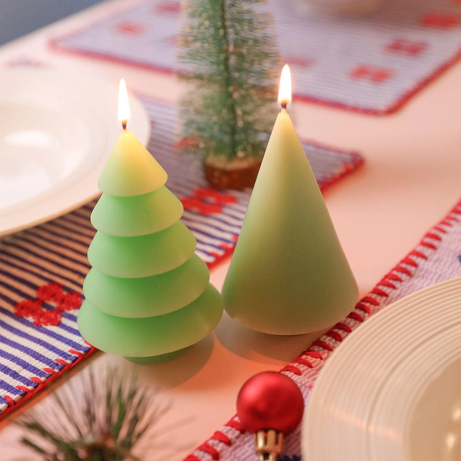 Glowing Christmas Tree Candle Silicone Mold - Ⅱ - Image 5