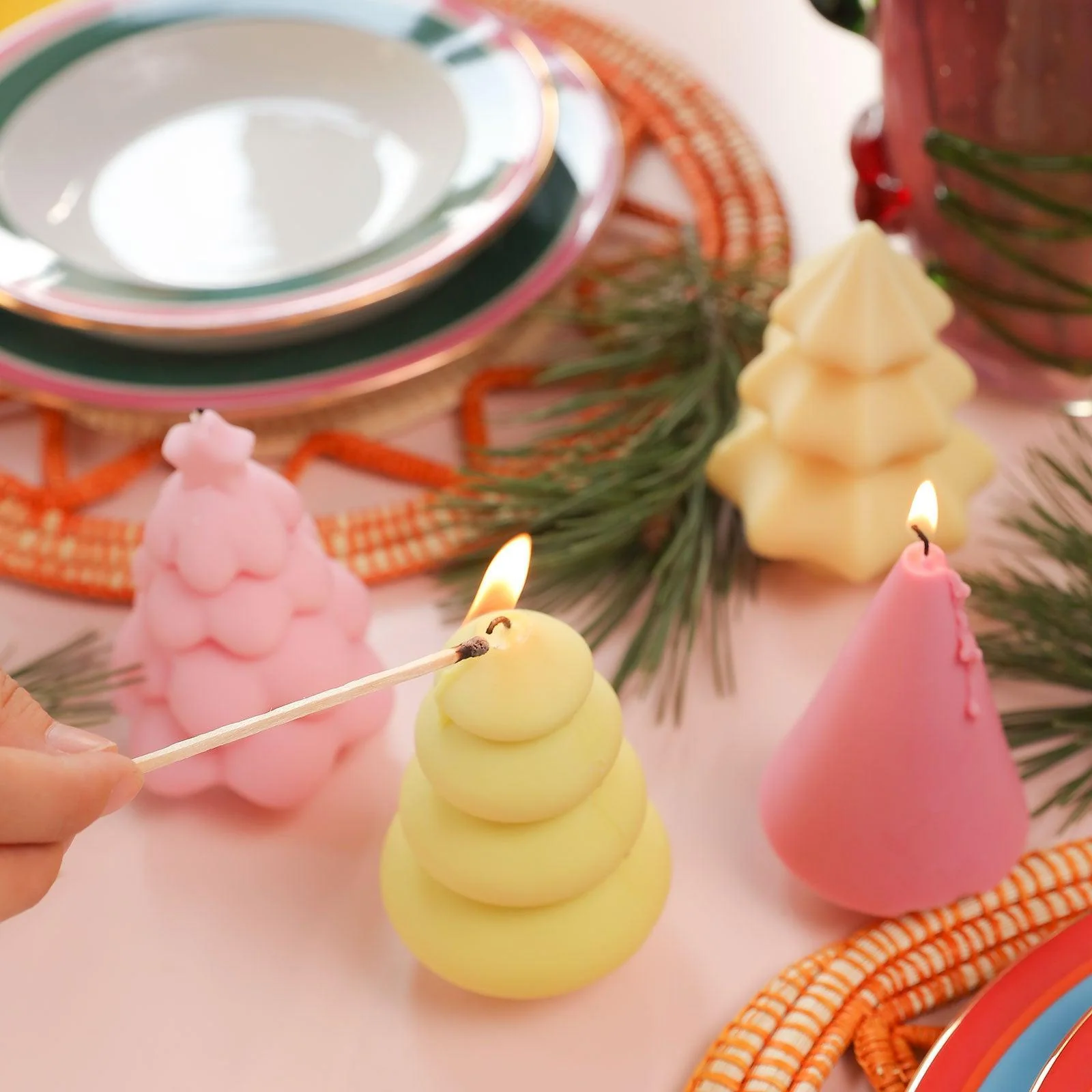 Glowing Christmas Tree CandleSilicone Mold - Ⅵ - Image 6