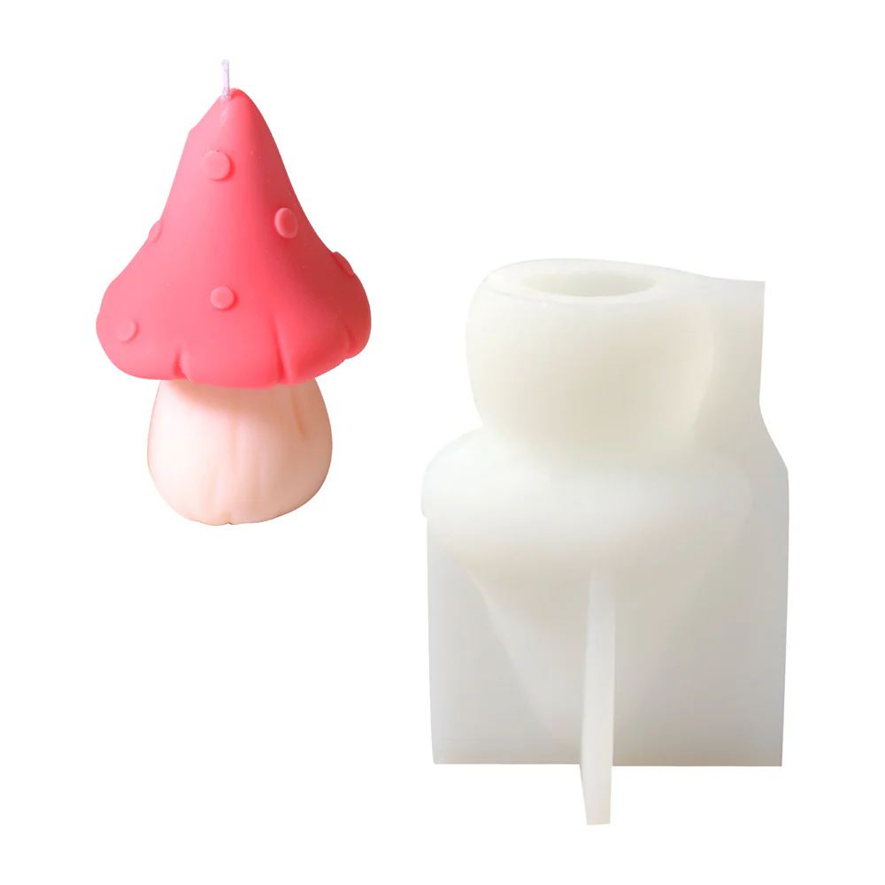 Christmas Mushroom Candle Silicone Mold - Image 10