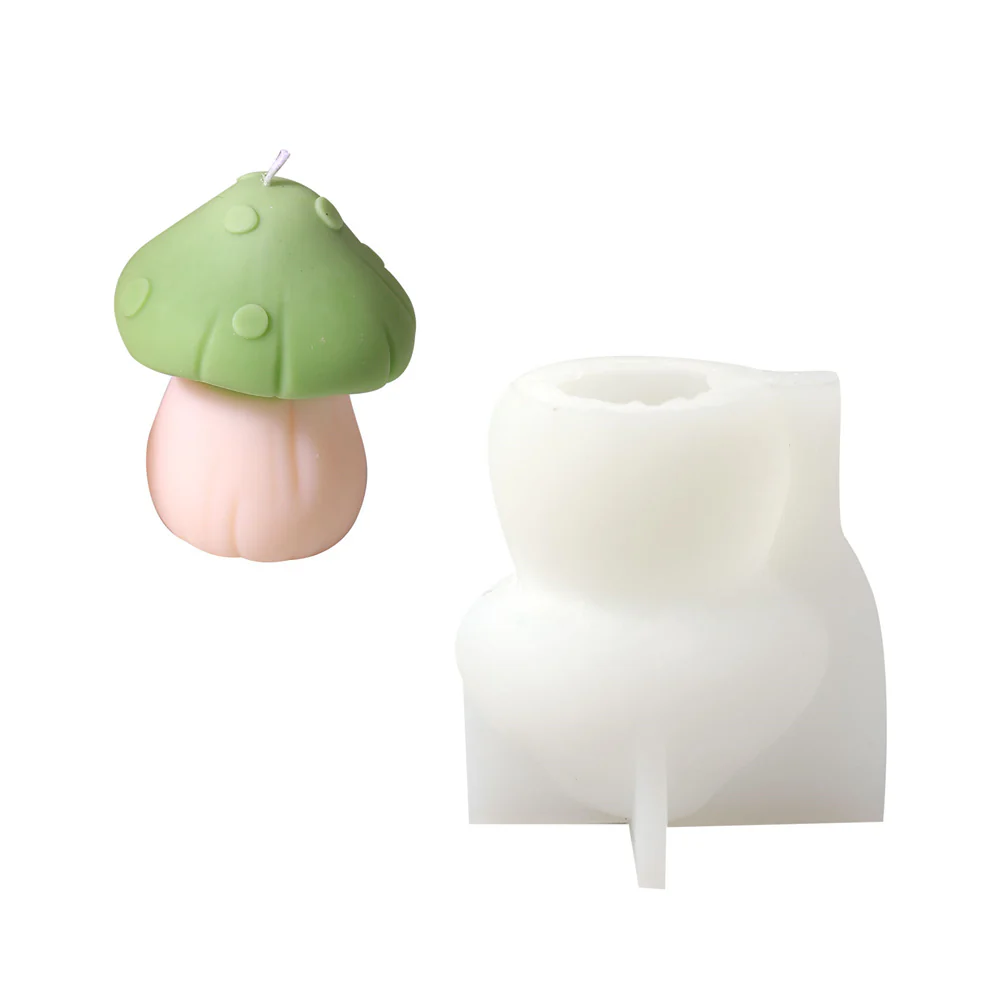 Christmas Mushroom Candle Silicone Mold - Image 11