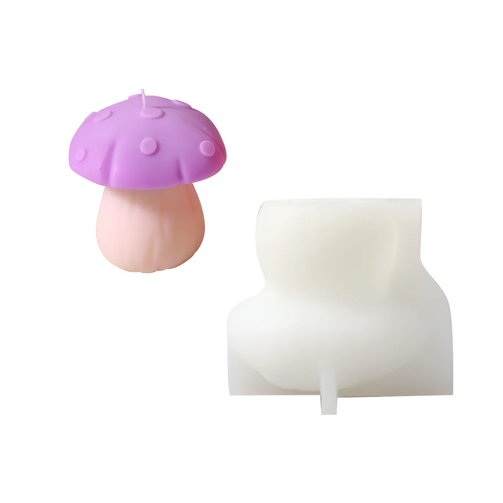 Christmas Mushroom Candle Silicone Mold - Image 9