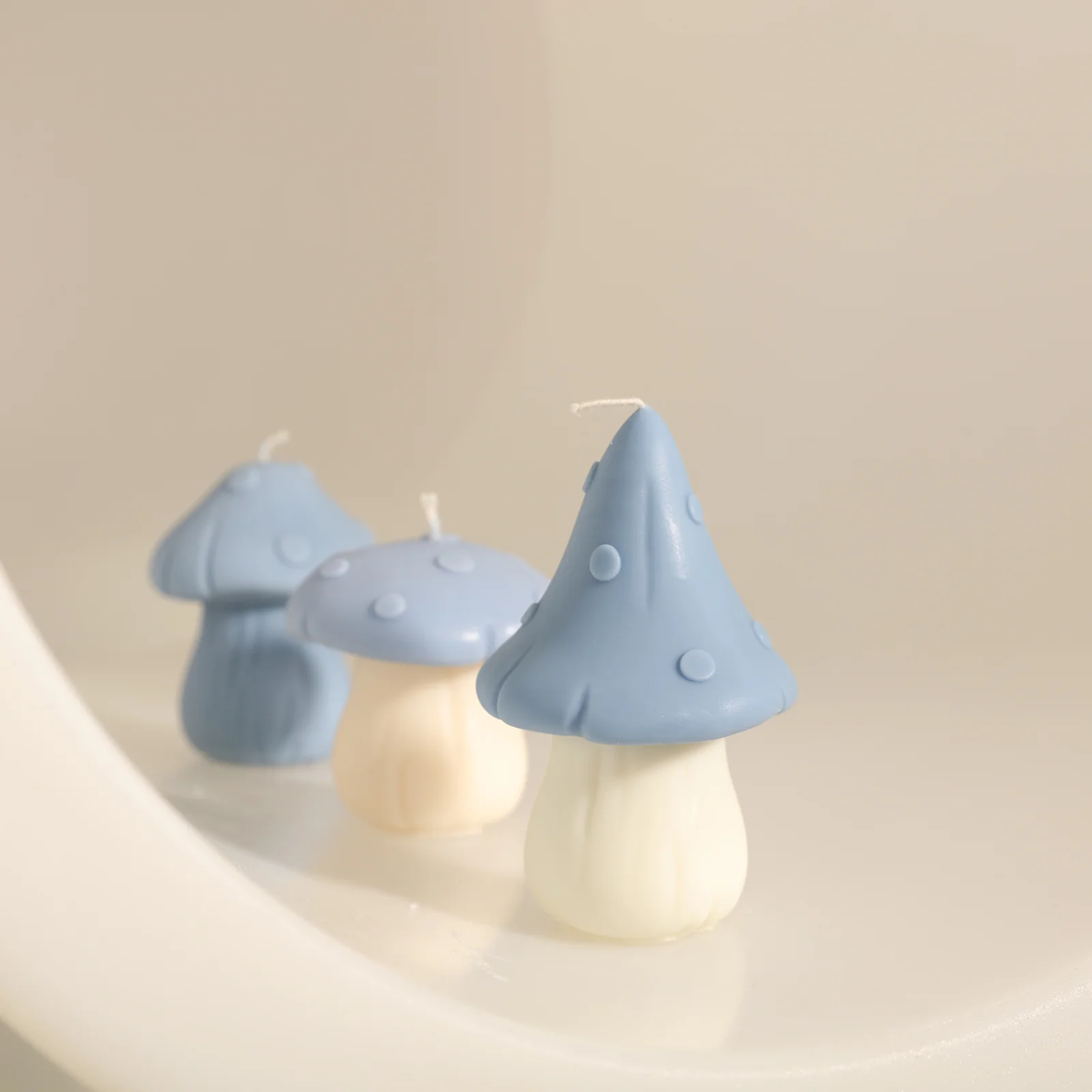 Enchanted Forest Mushroom Collection Candle Silicone Mold - Image 5