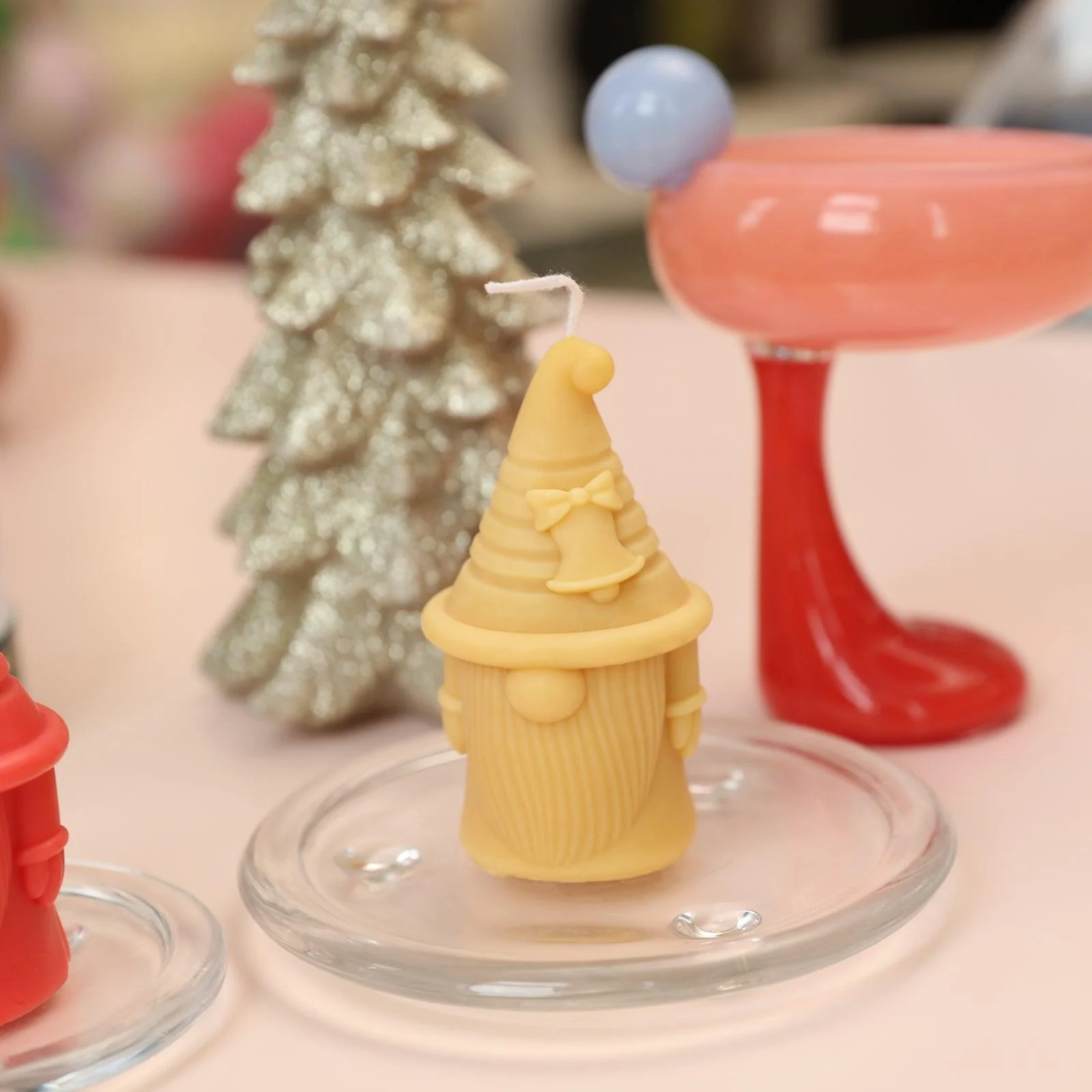 Bell of Hat-tastic Gnome Squad Candle Silicone Mold - Image 4