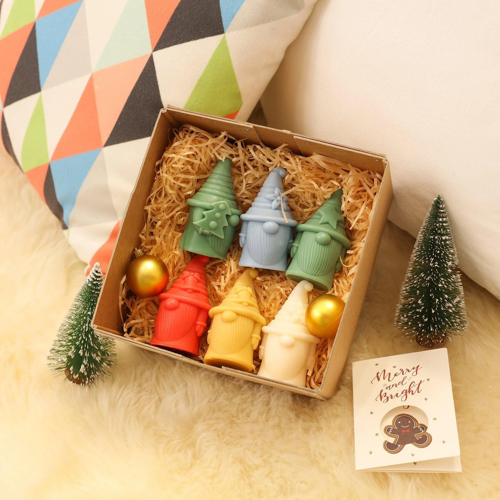 Bell of Hat-tastic Gnome Squad Candle Silicone Mold - Image 7