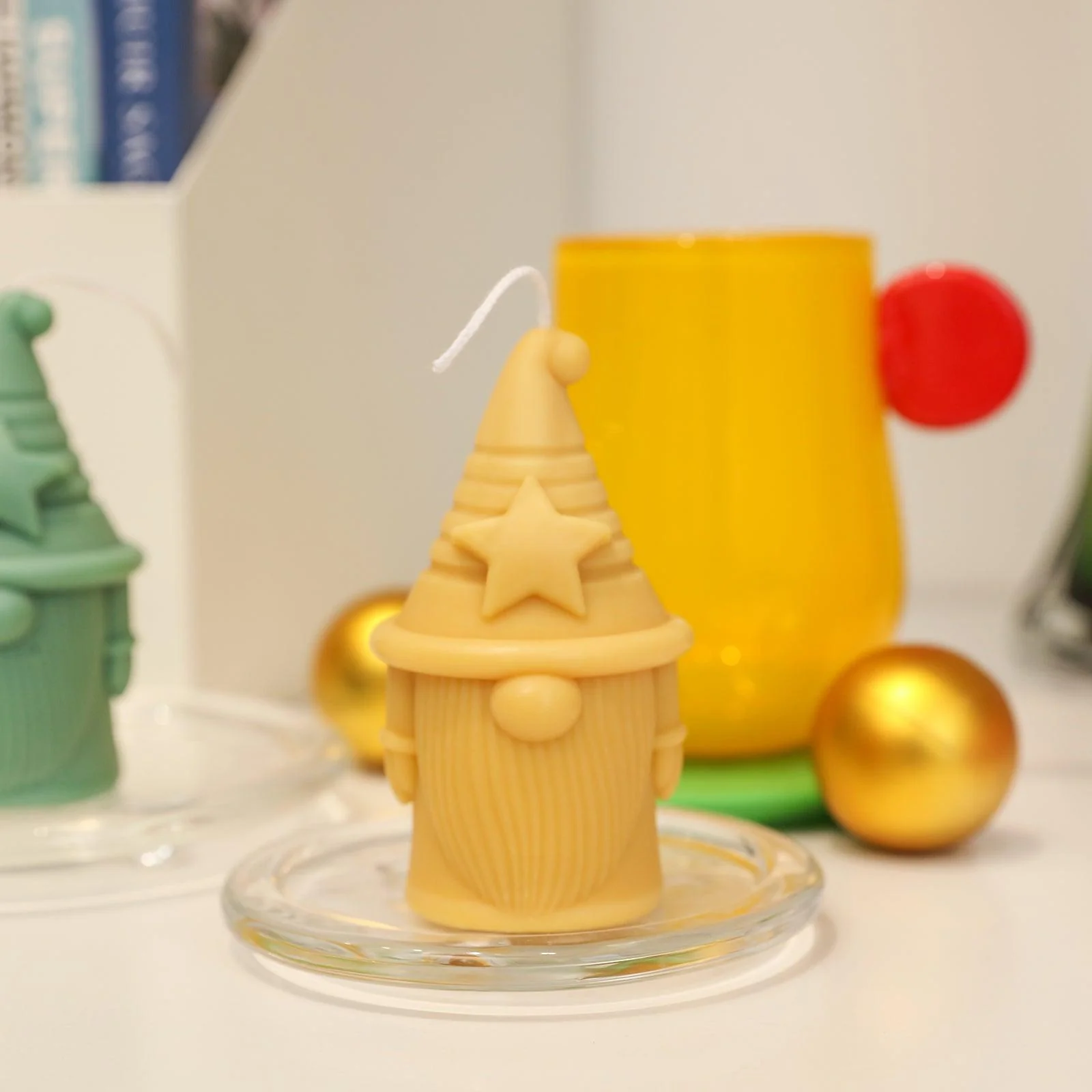 Stellan of Hat-tactic Gnome Squad Candle Silicone Mold - Image 5