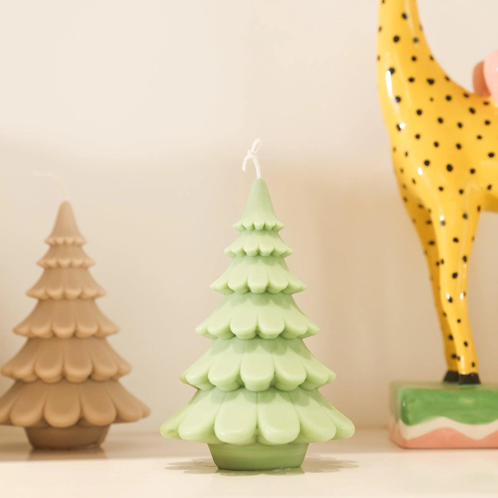 6'' Layered Christmas Tree Candle Silicone Mold - Image 5