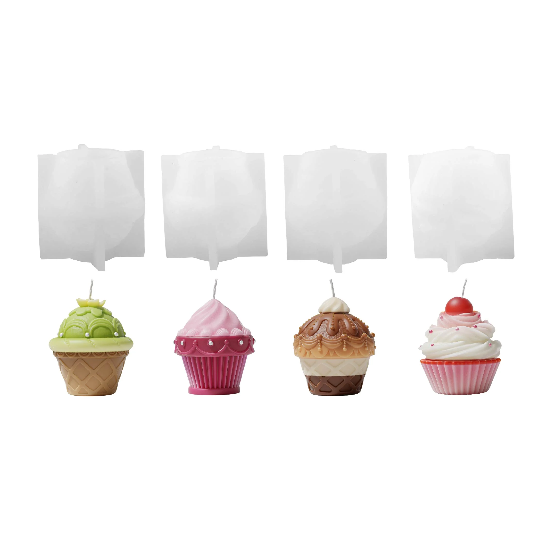 Cupcake Cuties Candle Silicone Mold Collection - Image 14