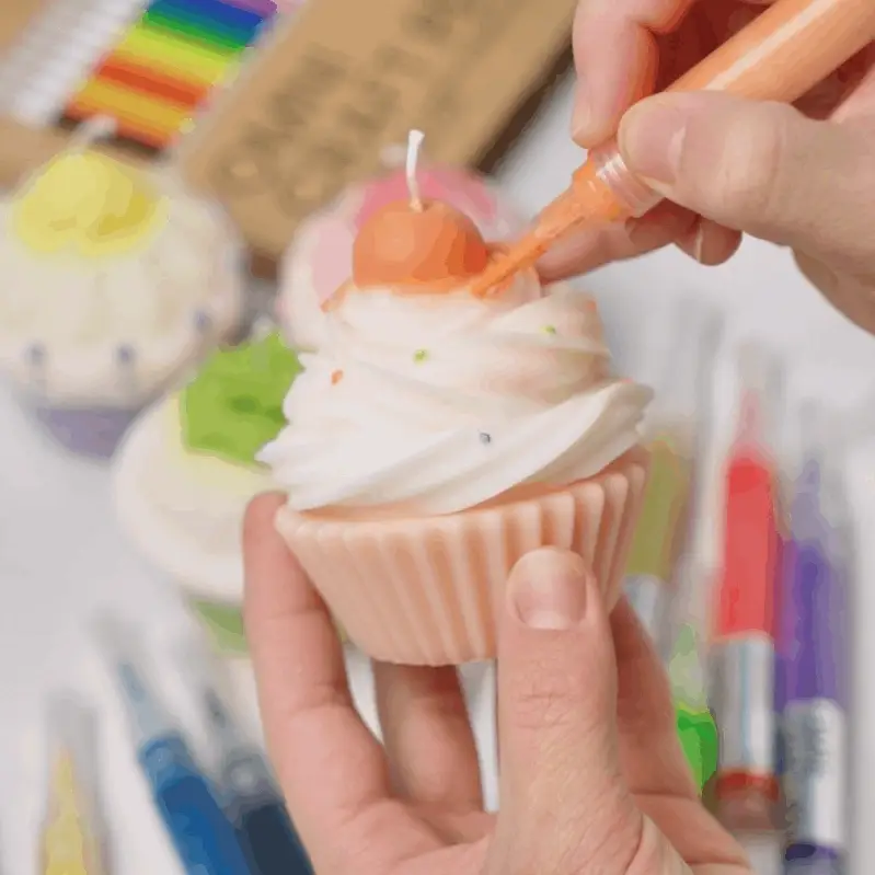 Cupcake Cuties Candle Silicone Mold Collection - Image 4