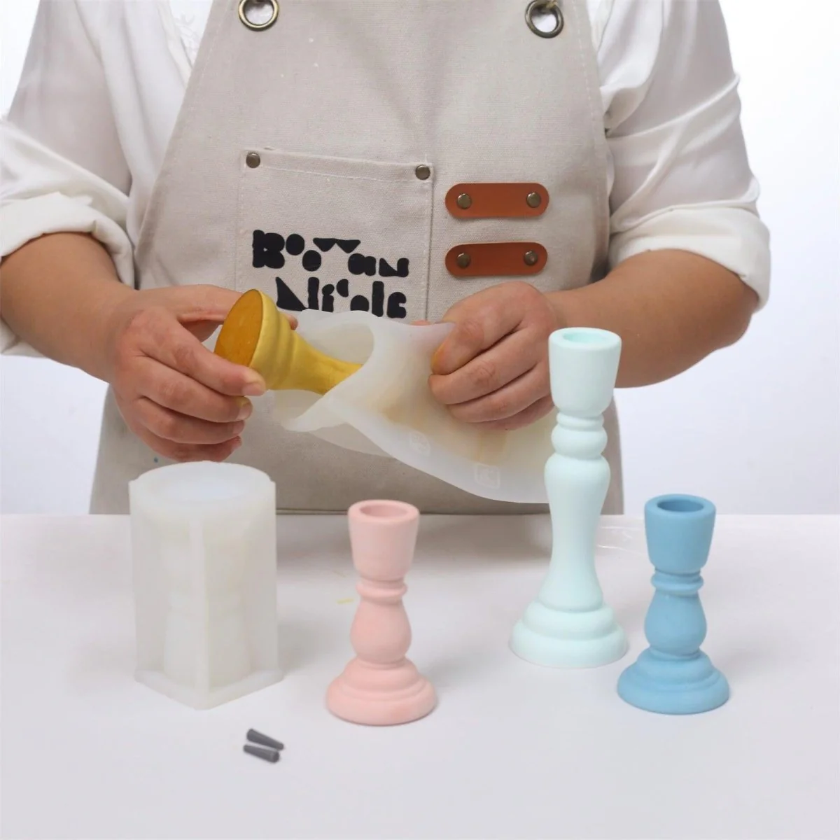 Chessmate Candle Holder Silicone Mold - Image 2