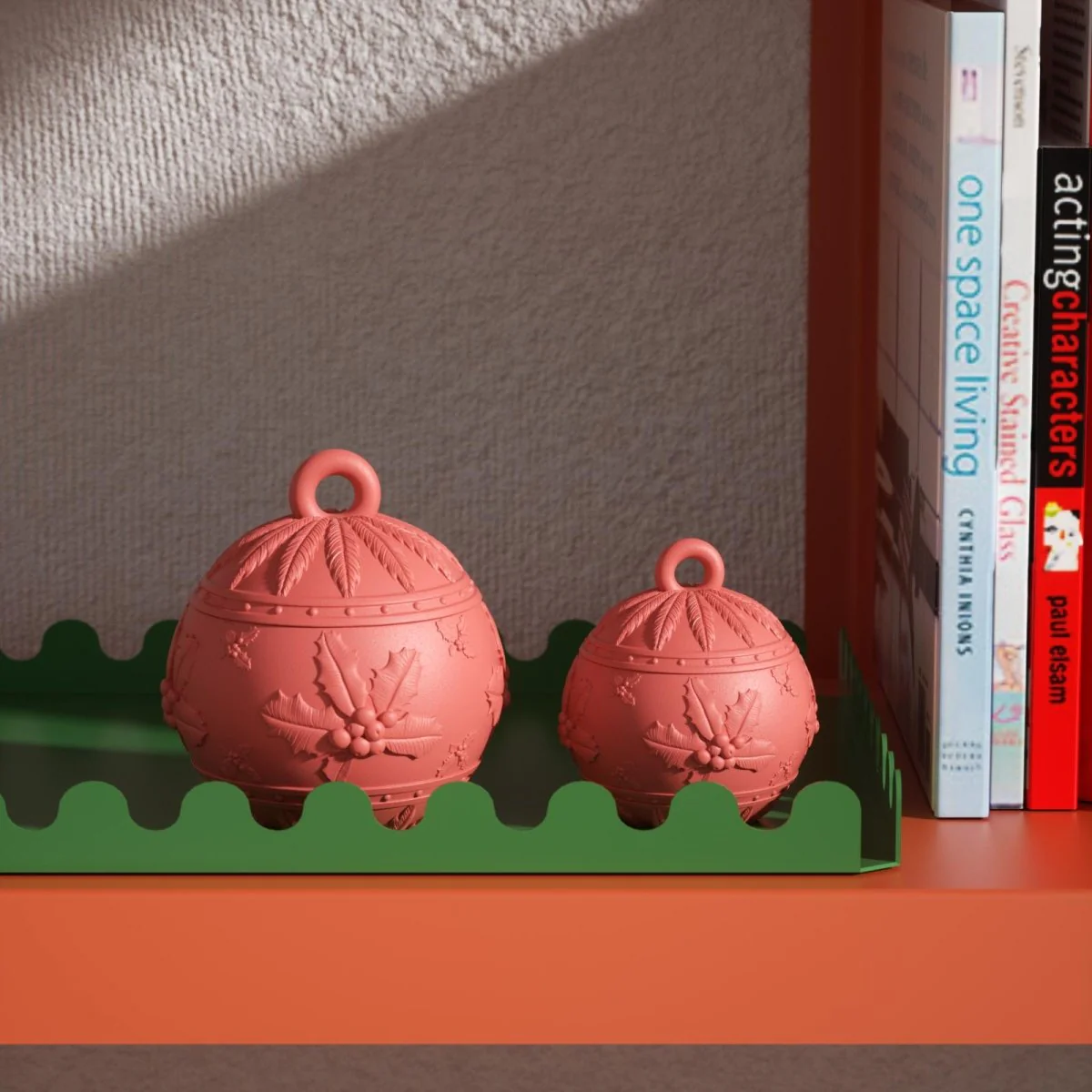 Christmas Charm Bauble Light Candle Jar Silicone Mold Collection - Image 5