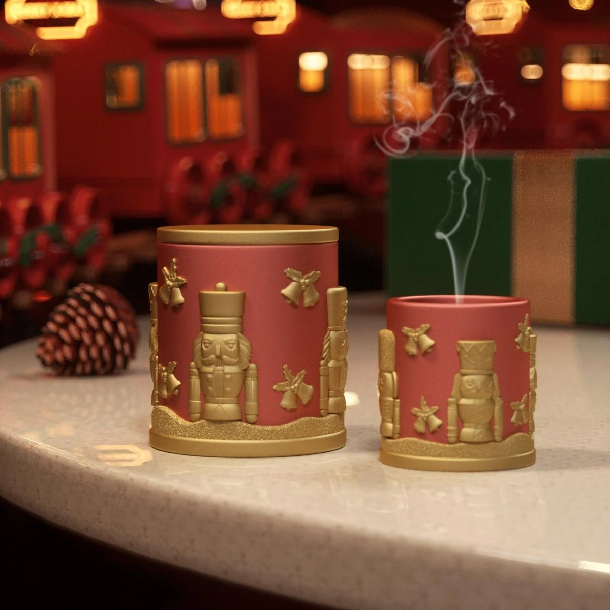 Joyful Christmas Tales Candle Jar Silicone Mold & Refill Silicone Mold Collection - Image 7