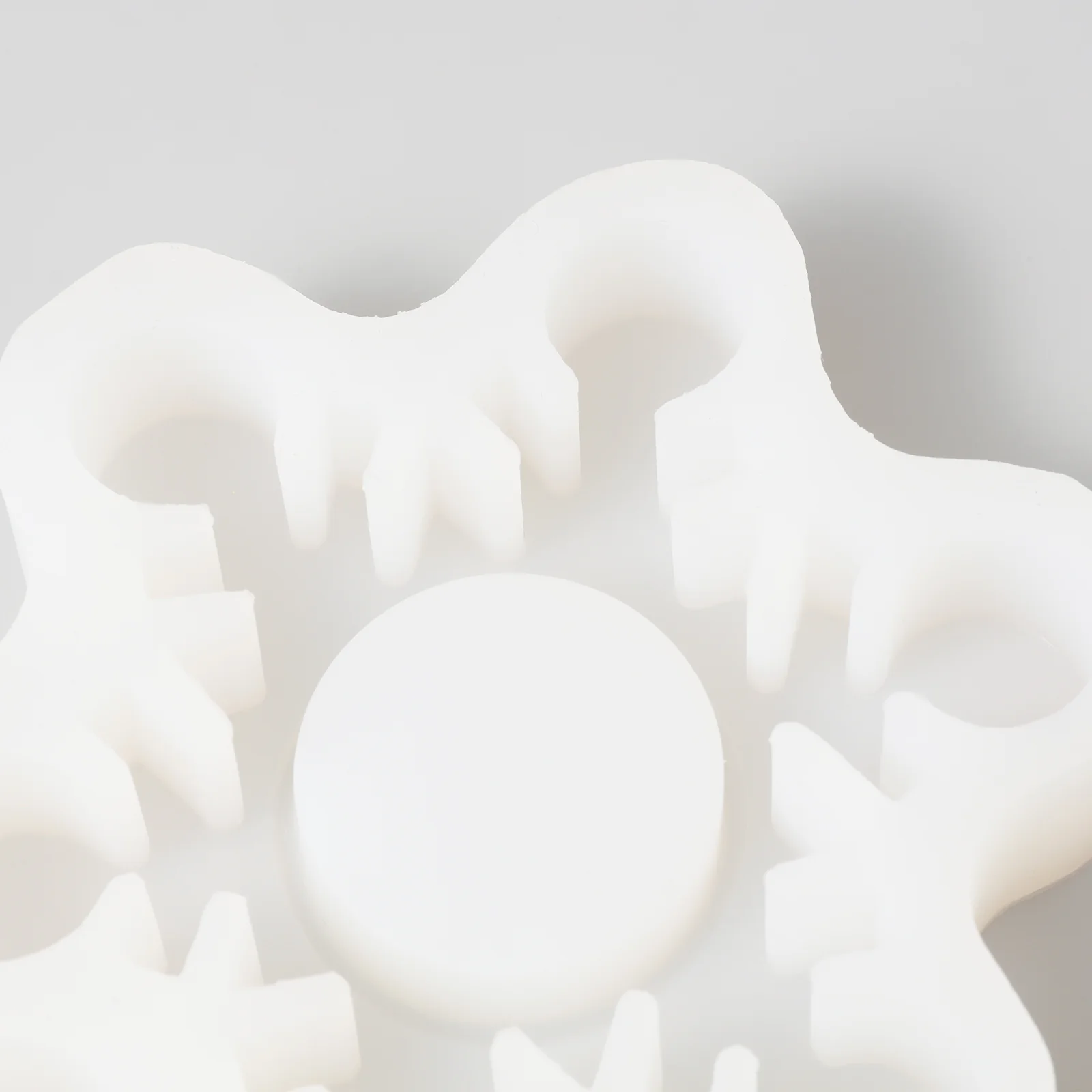 Christmas Snowflake Tealight Candle Holder Silicone Mold - Image 9
