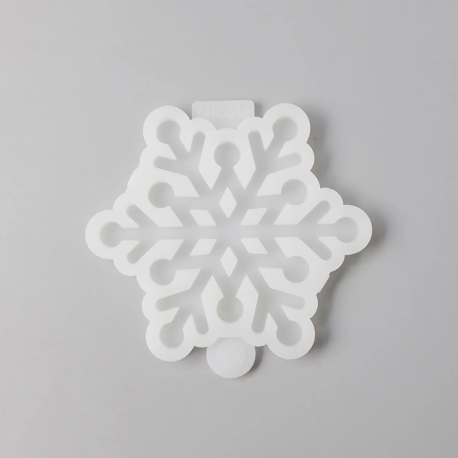 Christmas Snowflakes Shape Coaster Silicone Mold - Image 8