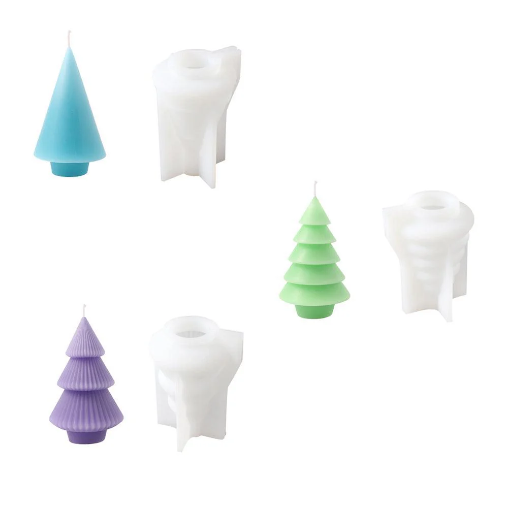 Christmas Tree Candle Silicone Mould - Image 10