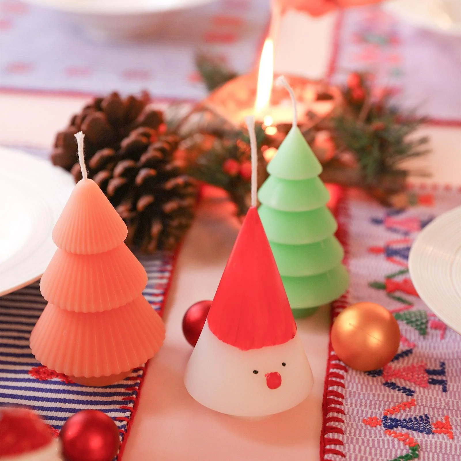 Christmas Tree Candle Silicone Mould - Image 4