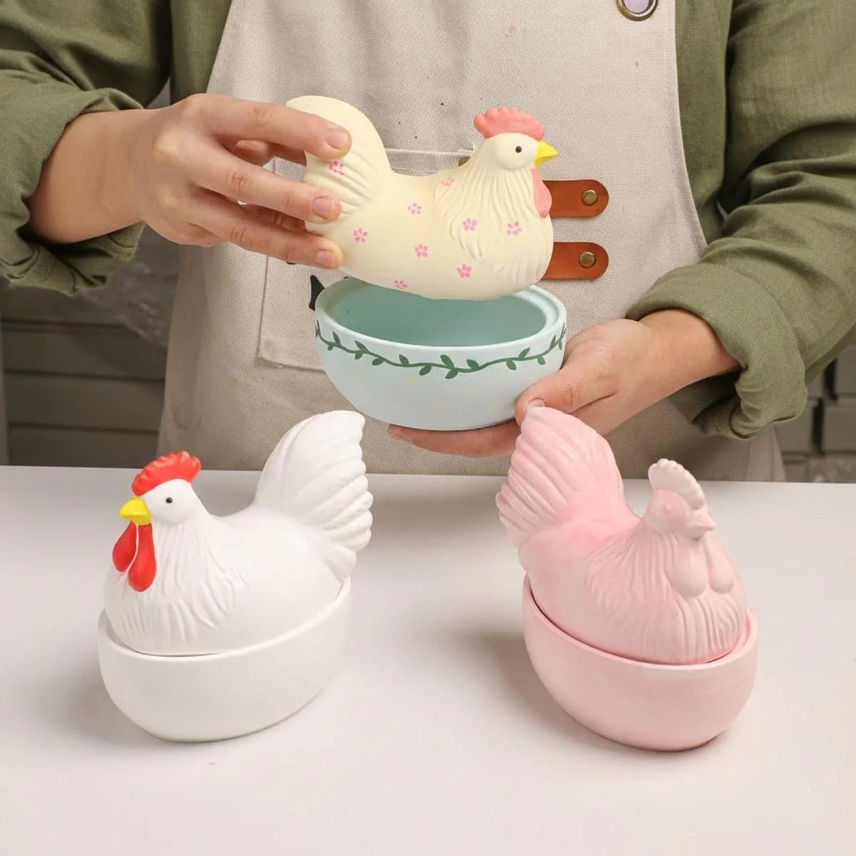 Cluckaroo Easter Candle Jar Silicone Mold - Image 9