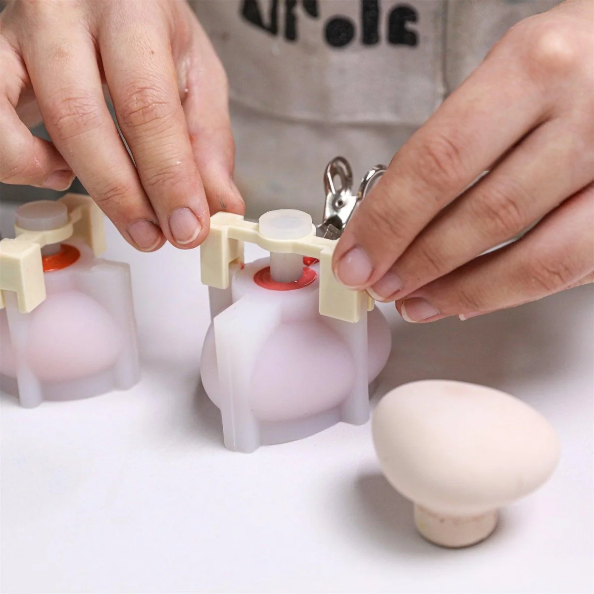 Pebble Wall Cloth Coat Hook Silicone Mold - Image 5