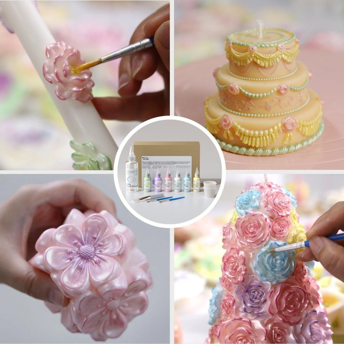 Colored Glossy Candle Varnish Set - 6 of Spring/Summer Vibe - Image 6