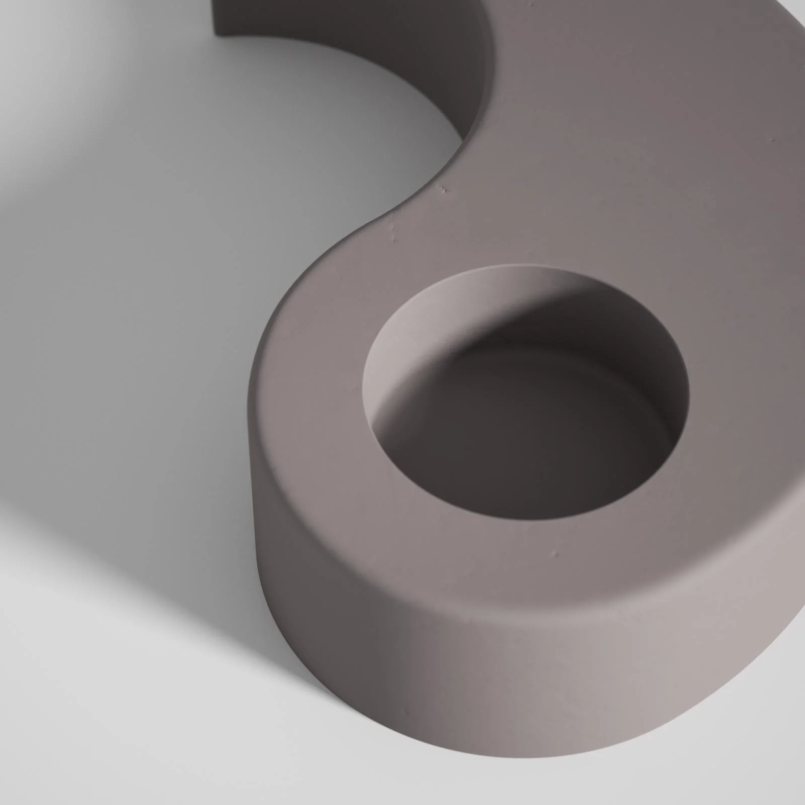 Yin Yang Tealight Candle Holder Silicone Mold - Image 4
