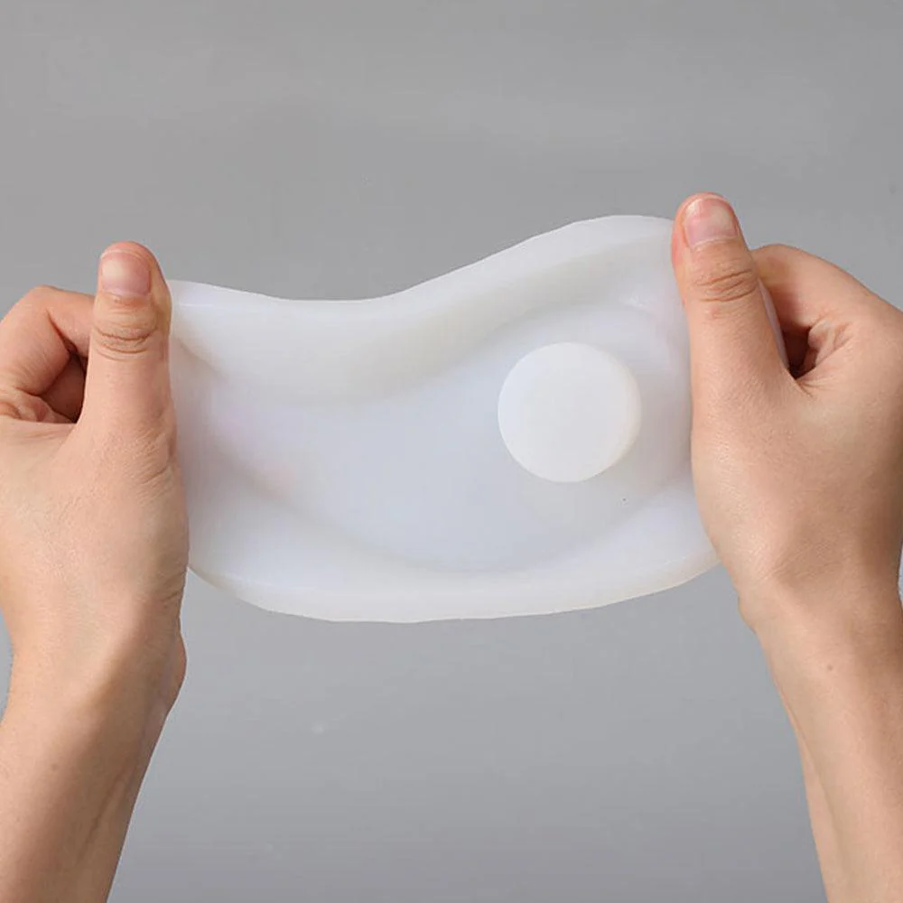 Yin Yang Tealight Candle Holder Silicone Mold - Image 5