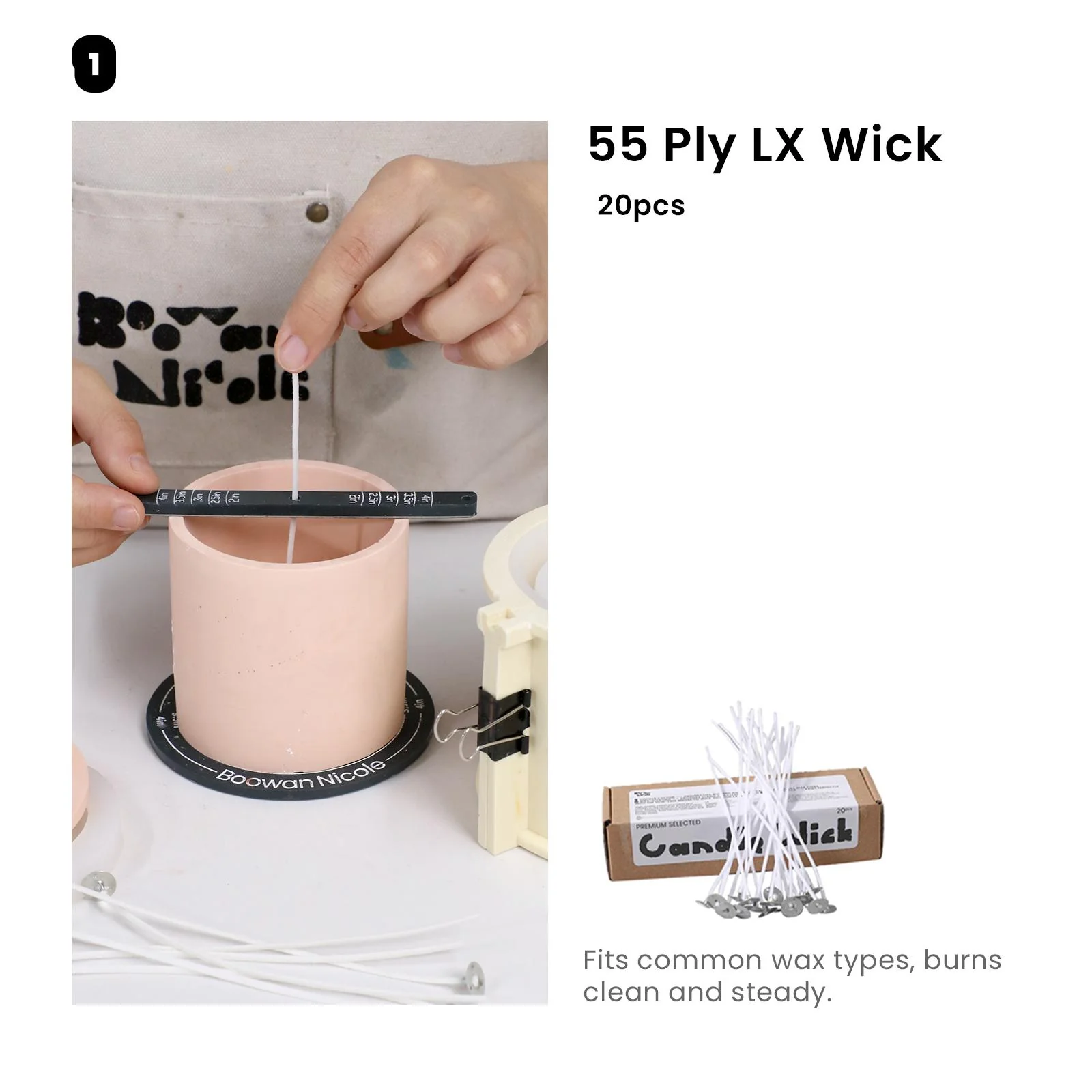 9.6oz Candle Jar Silicone Mold & Candle Refill Mold - Image 13