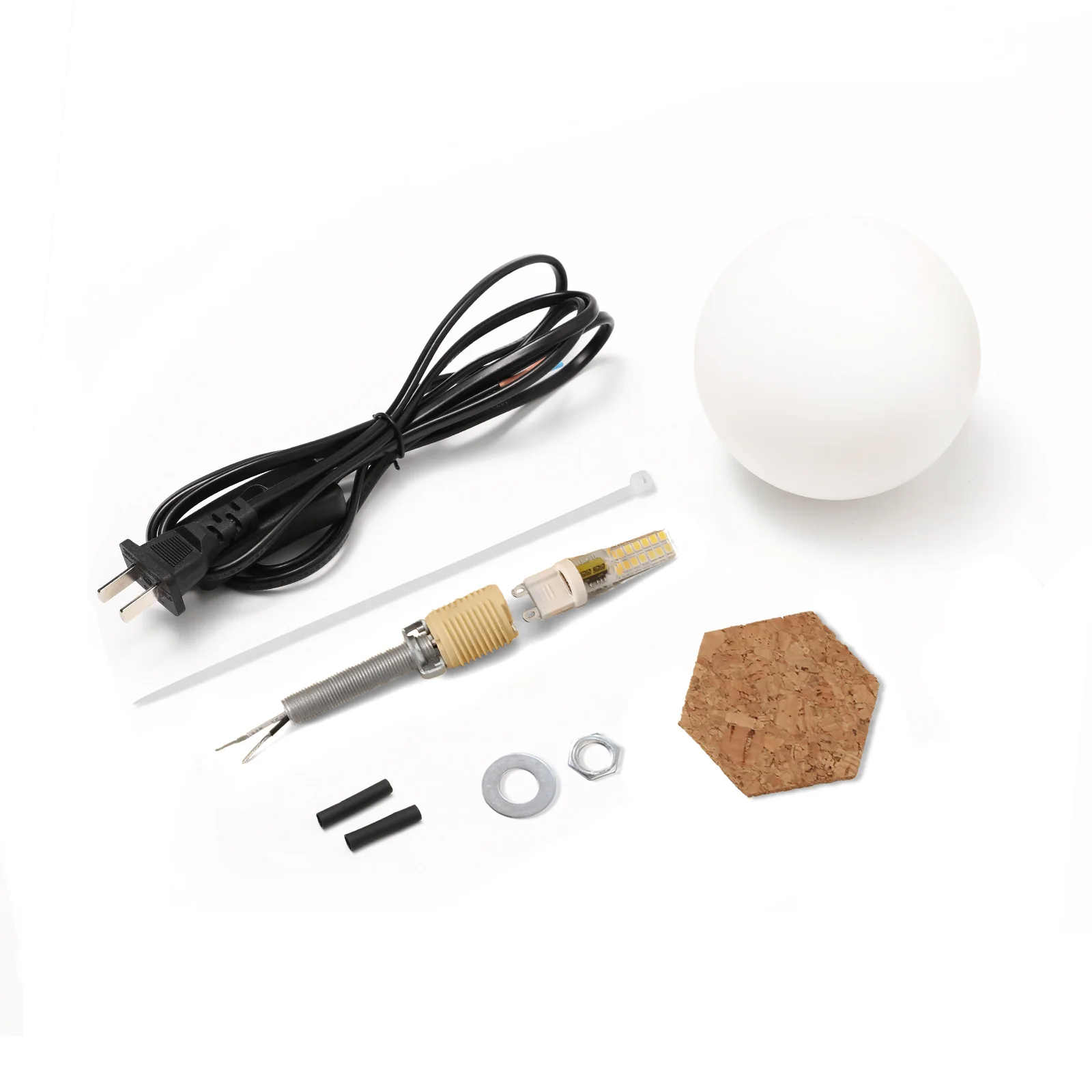 Diamond-Shaped Table Lamp Silicone Mold and Accessories - Image 10