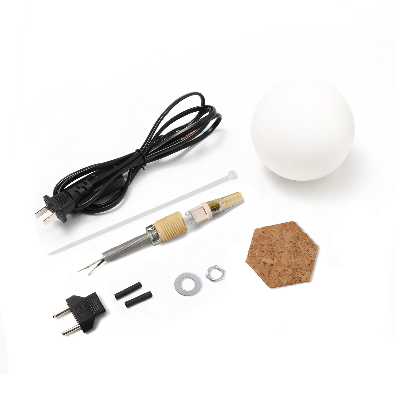 Diamond-Shaped Table Lamp Silicone Mold and Accessories - Image 13