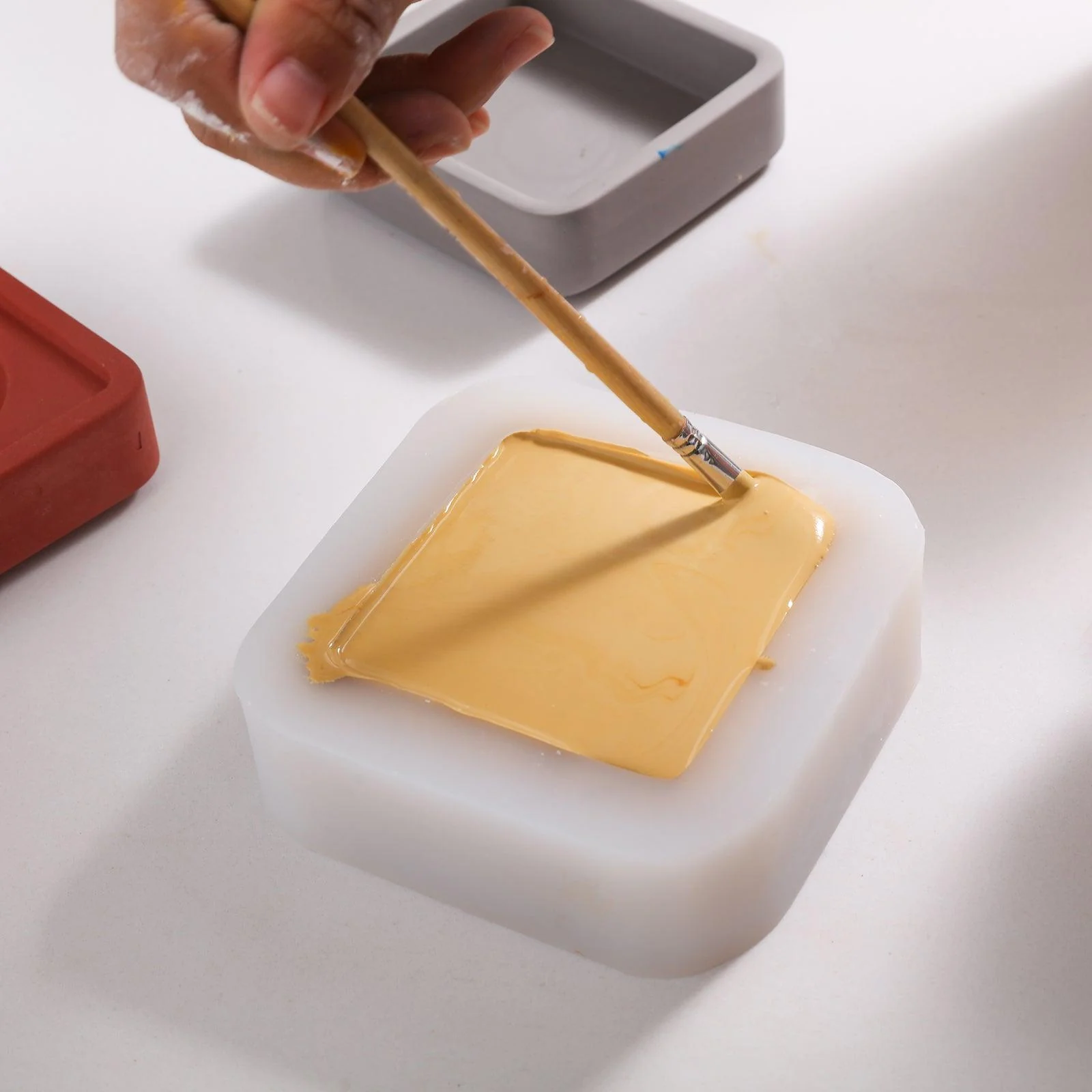 Square Multi-Functional Stationery Support Silicone Mold - Ⅳ - Image 3