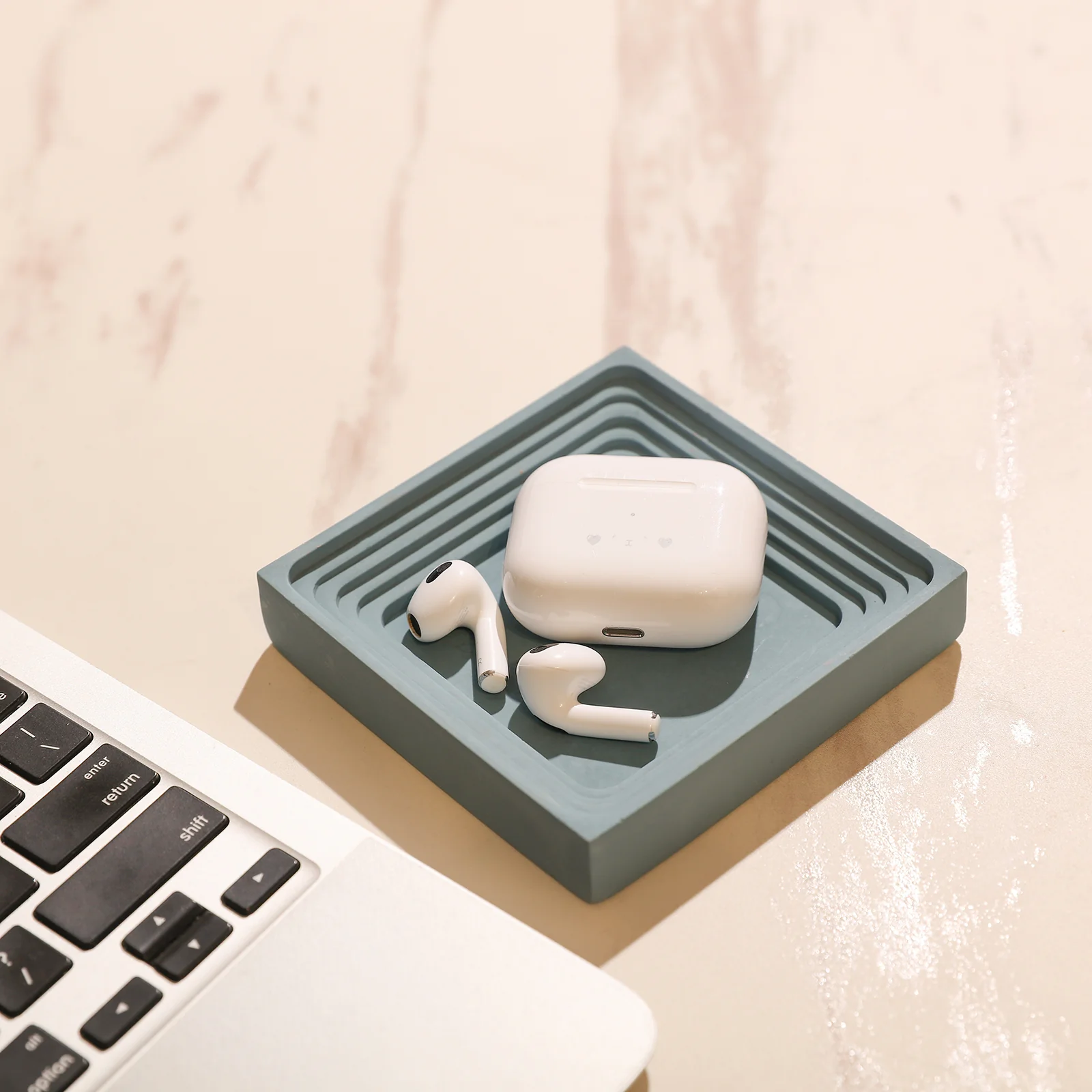 Square Large Desk Caddy Silicone Mold - Image 4