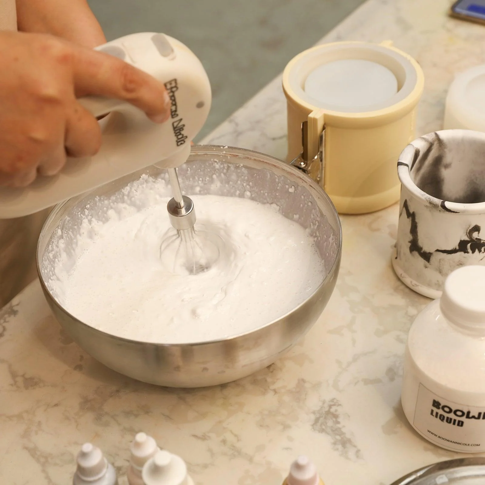 Nicole Concrete 4-Piece Bathroom Set Silicone Mold - Image 3