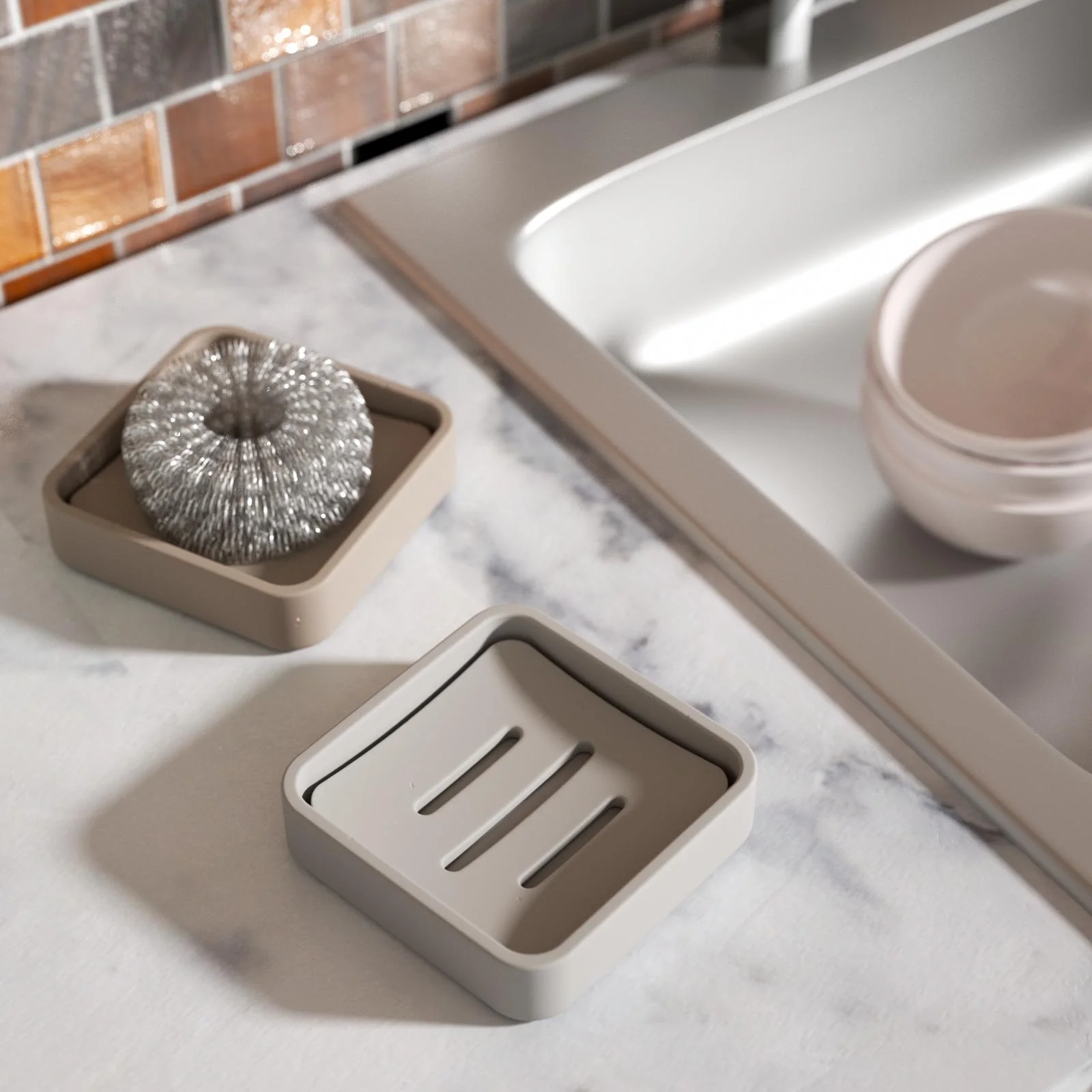 Square Detach & Drain Soap Dish Silicone Mold - Image 7