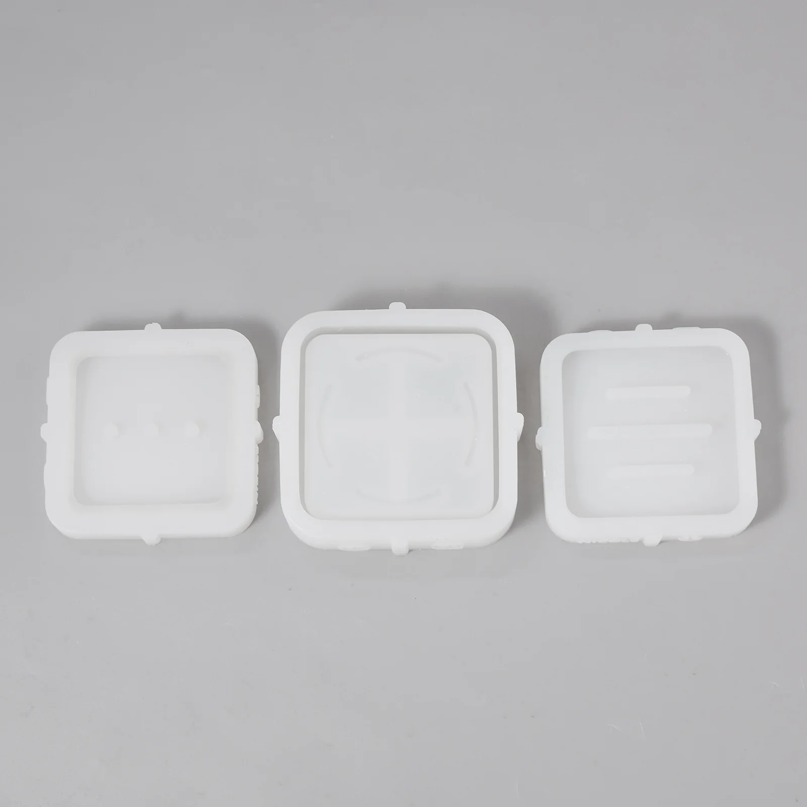 Square Detach & Drain Soap Dish Silicone Mold - Image 9
