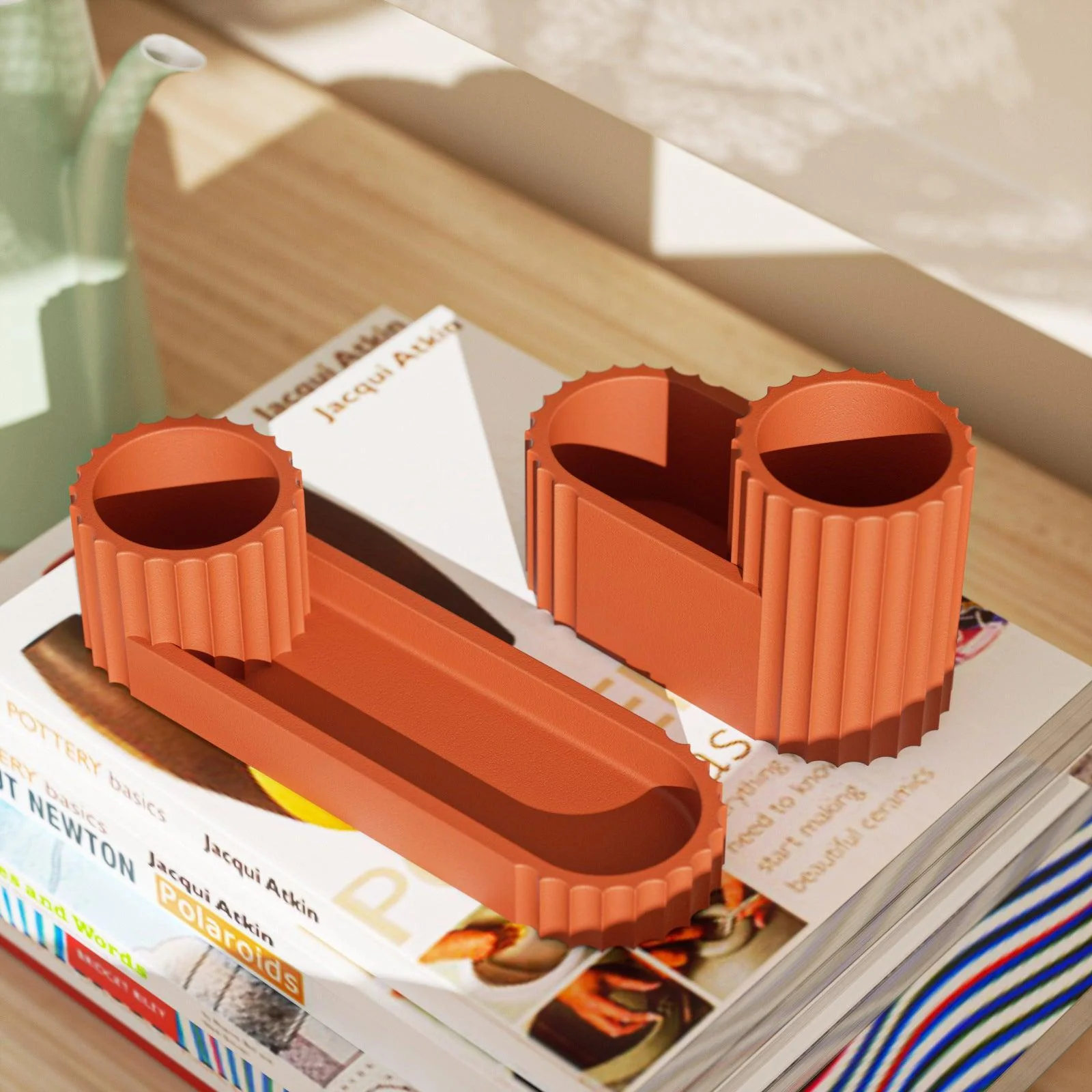 Tall Pen Holder Silicone Mold - Image 6