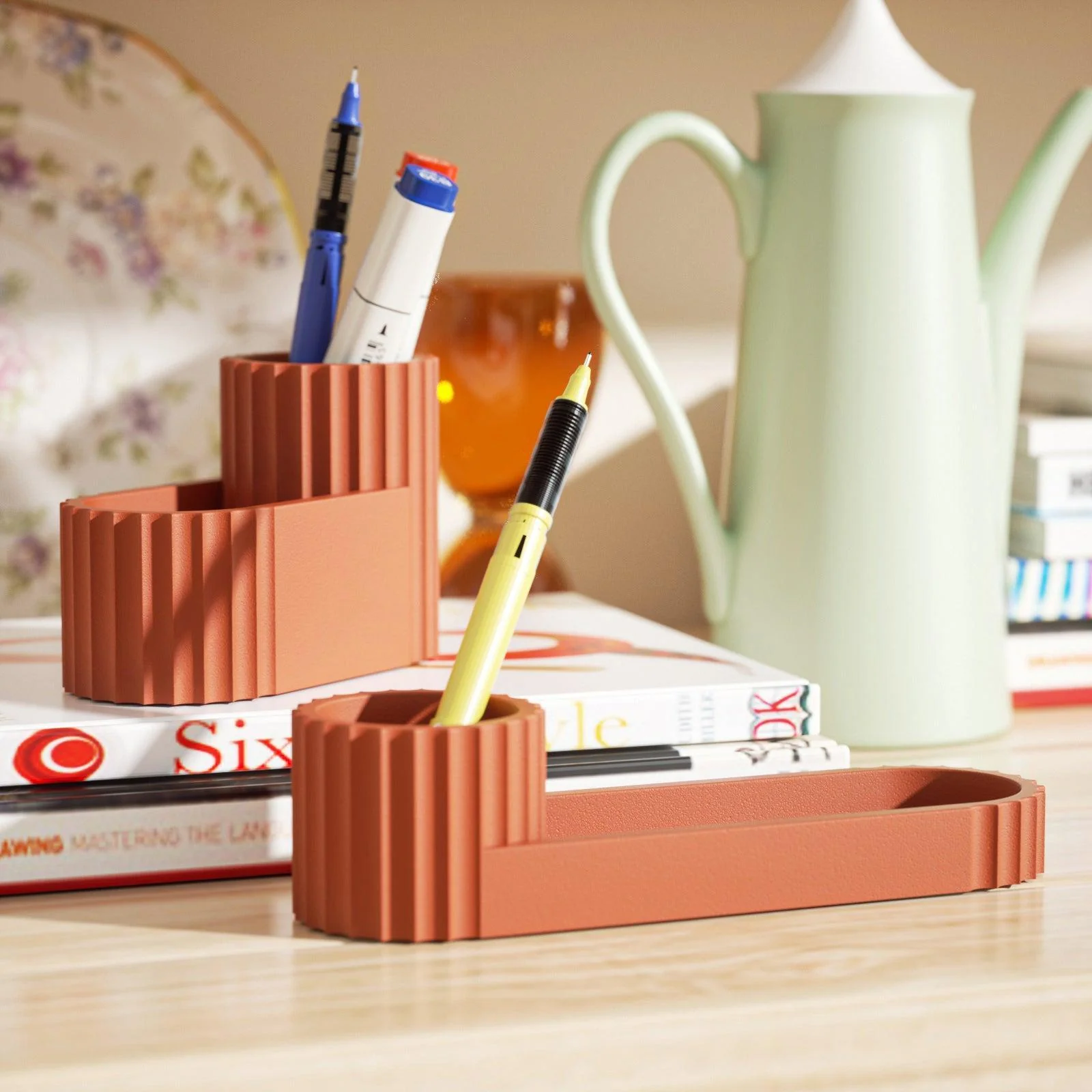 Short Pen Holder Silicone Mold - Image 6