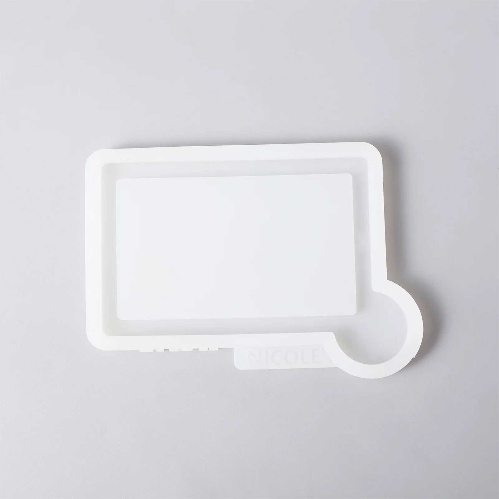 Square Handheld Mirror Mold with Glass - Image 8